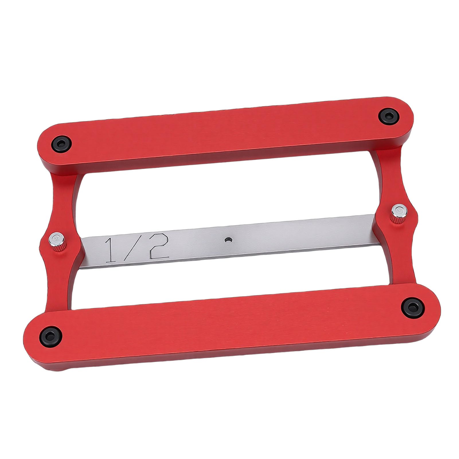 Walfront Calibro di Centraggio per Falegnameria, Strumento Autocentrante | Aste in Acciaio Inox, Dima CNC di Precisione per Fori e Linee Parallele