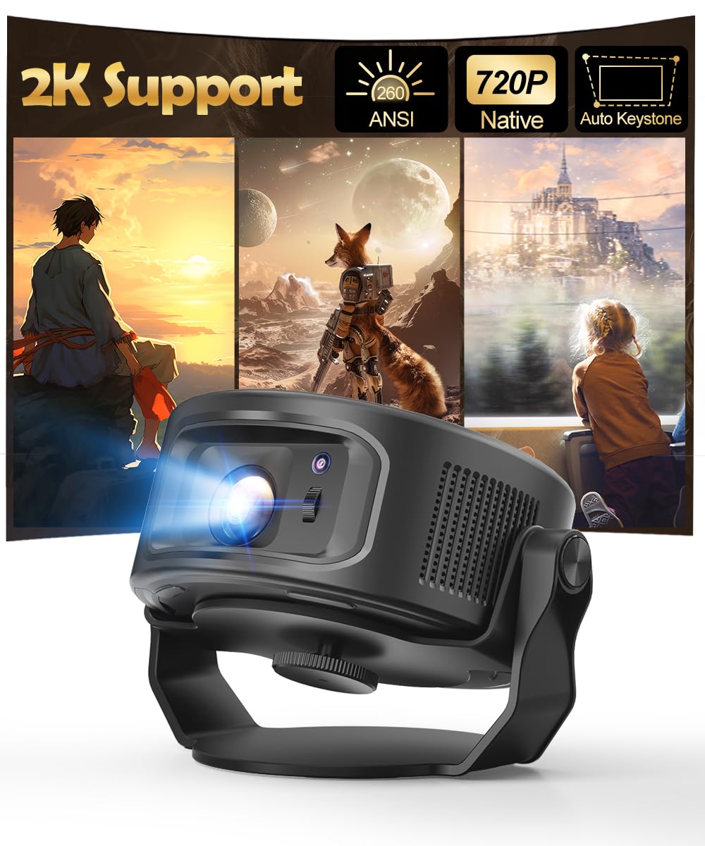 Photo 1 of Magcubic Smart Projector, Mini Projector with WiFi and Bluetooth HY300GT