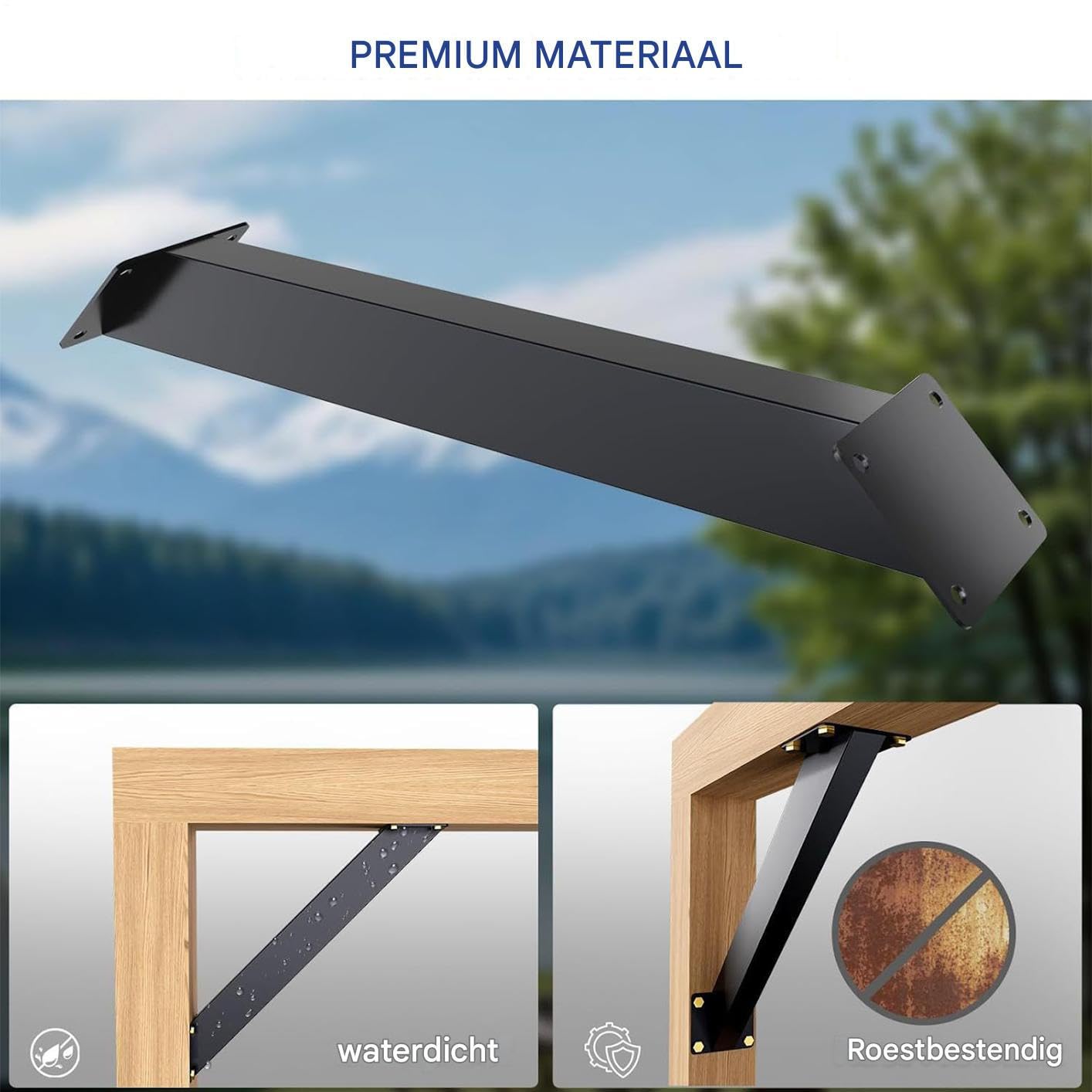Pergola Soportes Soporte Pergola de 45 Grados 2 Piezas