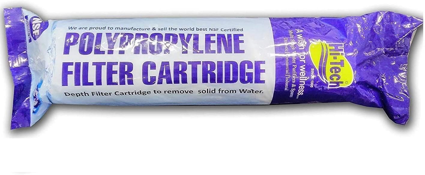 Hi-Tech Sediment Filter for Any Water Purifier (5 Micron)
