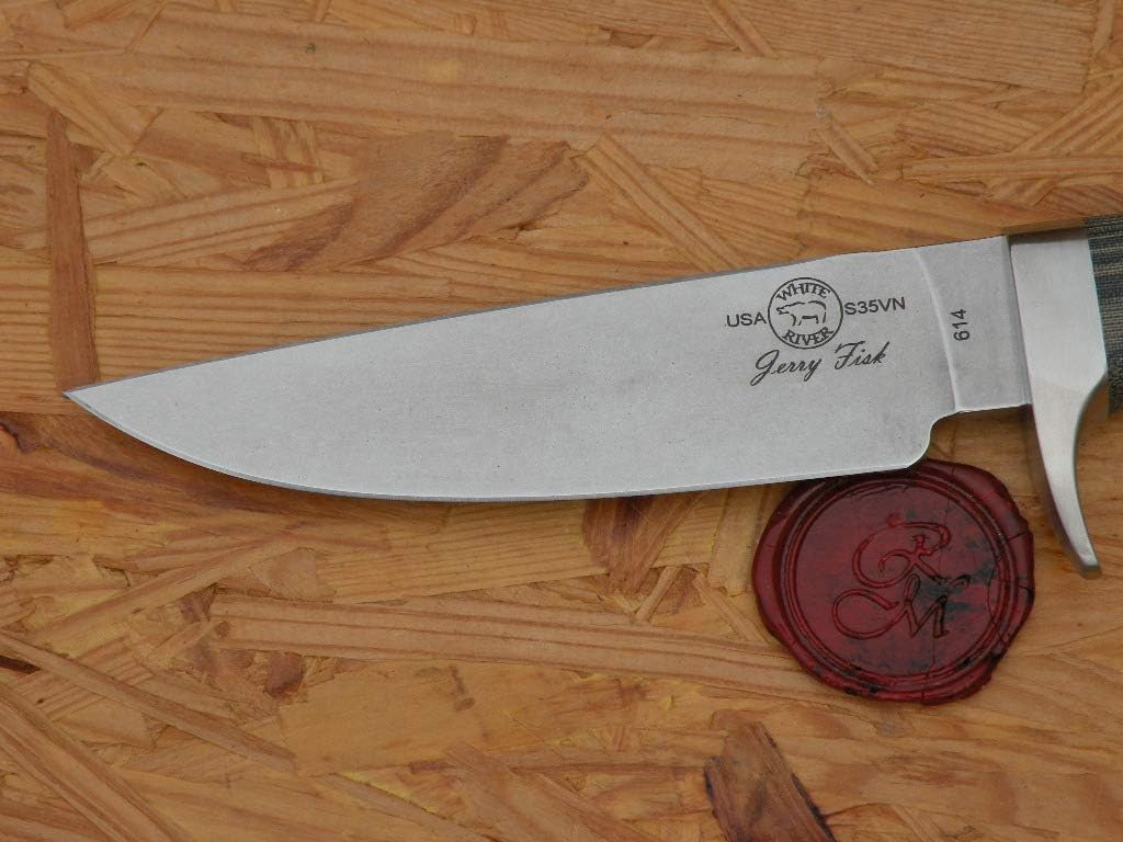 White River Sendero Classic, Black & Olive Drab Handle