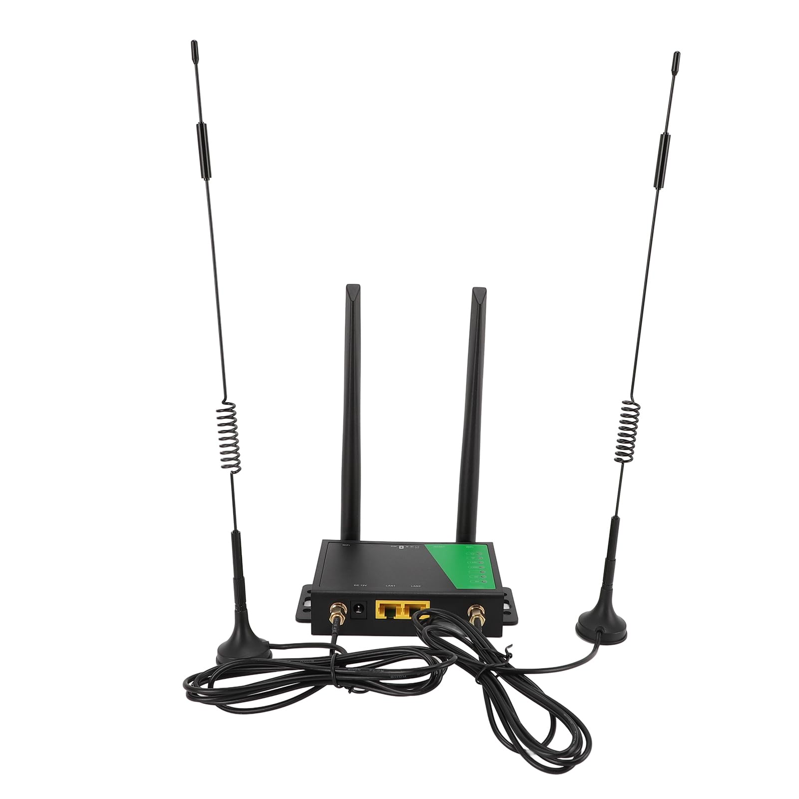Router WiFi 4G LTE Sbloccato, Modem Internet Mobile, 300 Mbps, | Modem con Slot SIM Standard, Scocca ABS, per Telefono, Tablet, Laptop, 2,4GHz e 4 Antenne