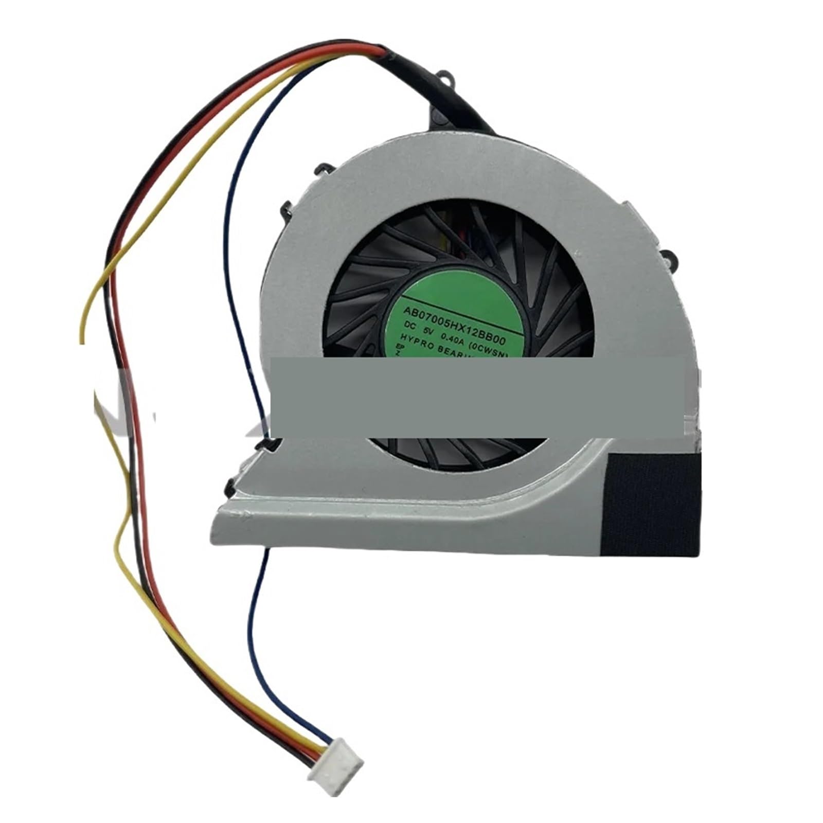 JJKKOZVQF AB07005HX12BB00 5V 0.40A 4-wire Server Cooling Fan
