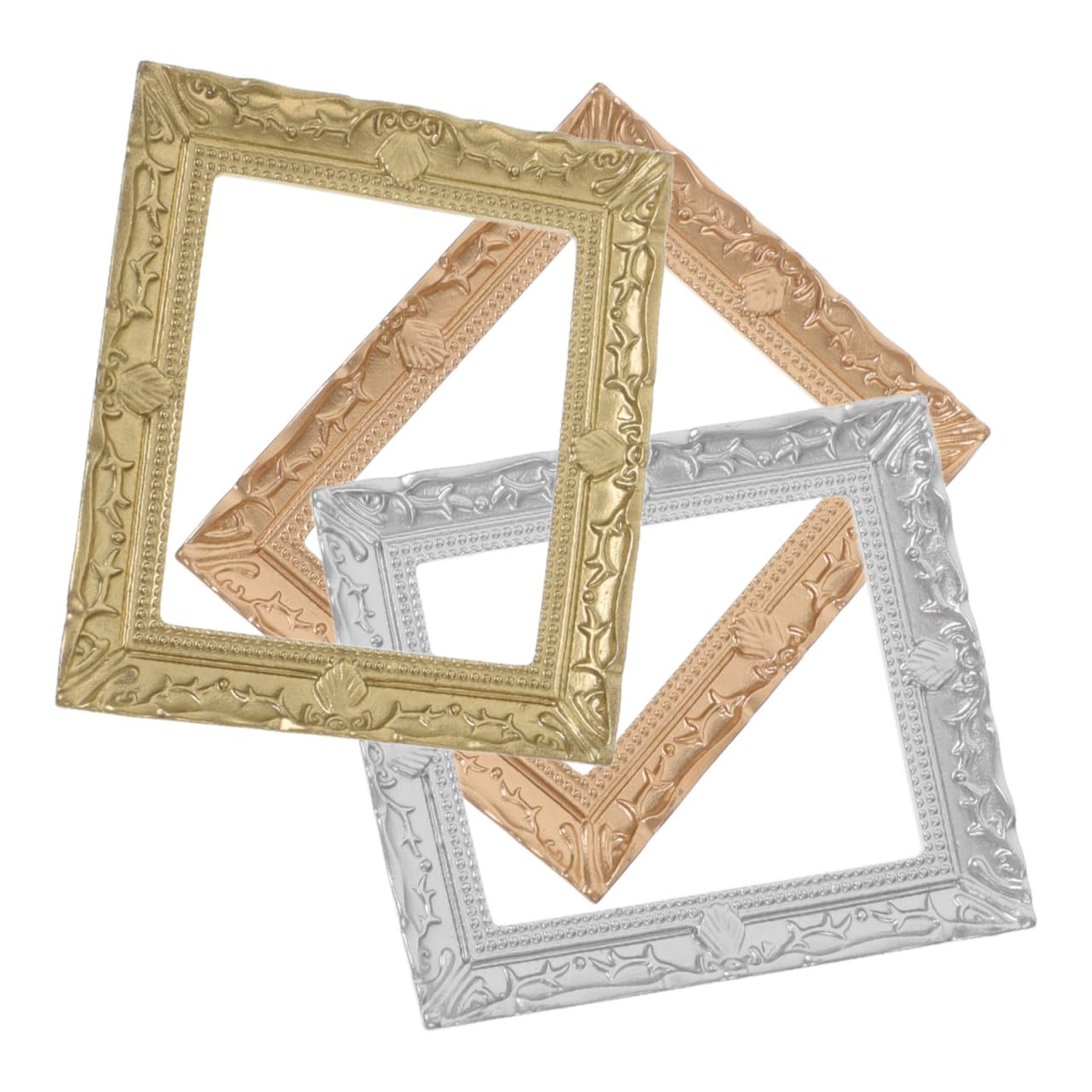 NUOBESTY Mini Picture Frames Accessories Decor Decor 3Pcs Miniature Photo Frames Decorative Tiny Picture Frames Ornaments Resin Mini Photo Frames Playhouse Playhouse Home Tiny Photo Frames
