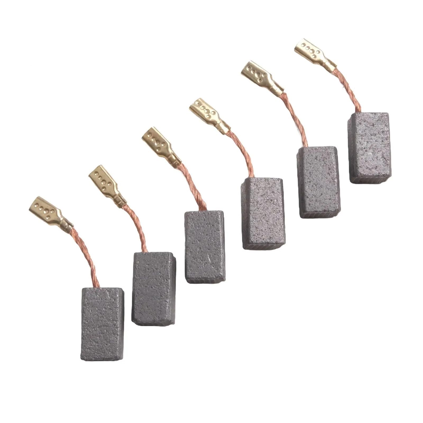 6 cepillos de carbono for 6,5 * 8 * 13mm GWS 7-100 GWS 7-115 E GWS 7-125 GOP250CE GWS720 repuestos for amoladora angular