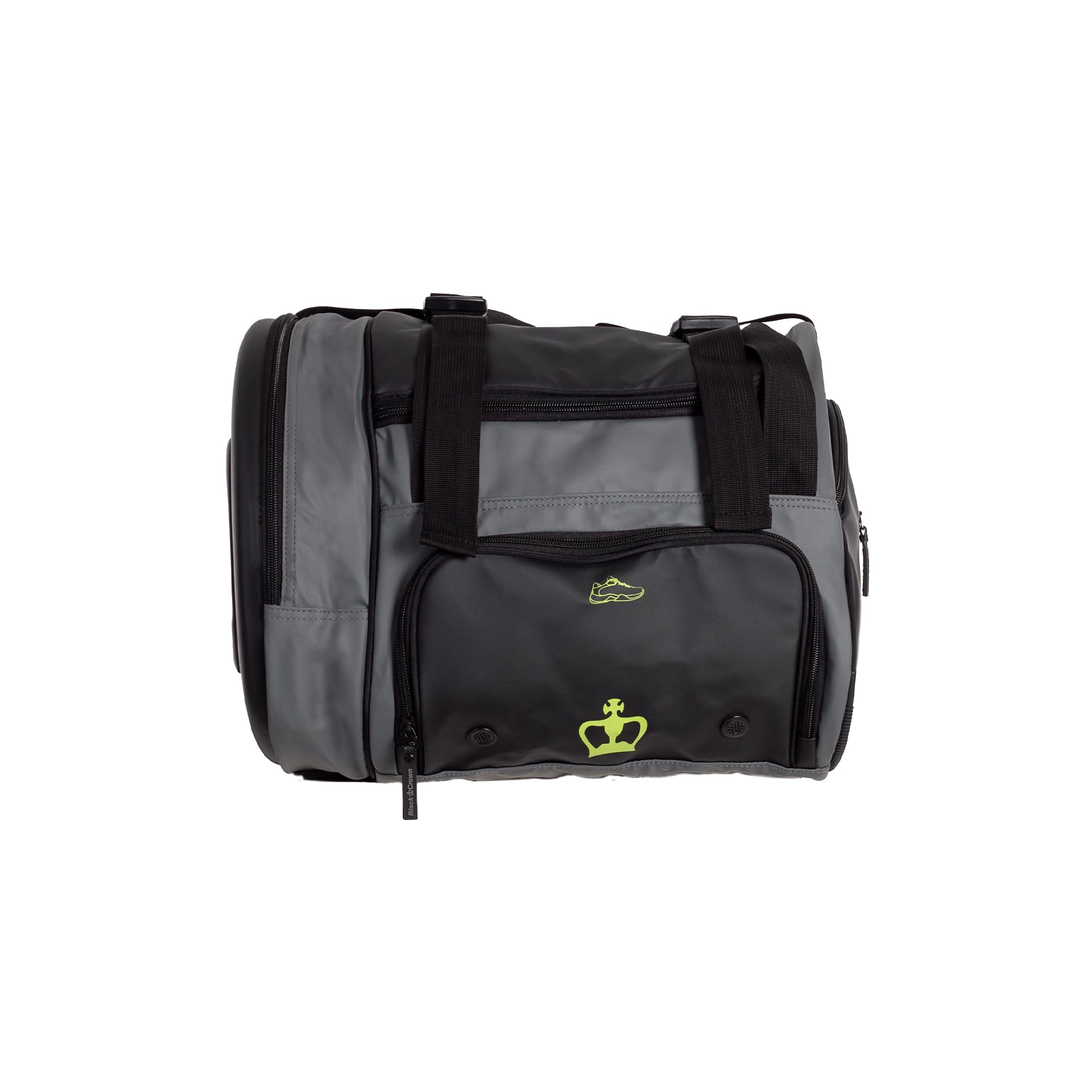Black Crown Paletero Wonder Pro 2.0 Hard – Diseño Moderno en Negro y Amarillo – Fabricado, Compartimento Térmico para 2 Palas