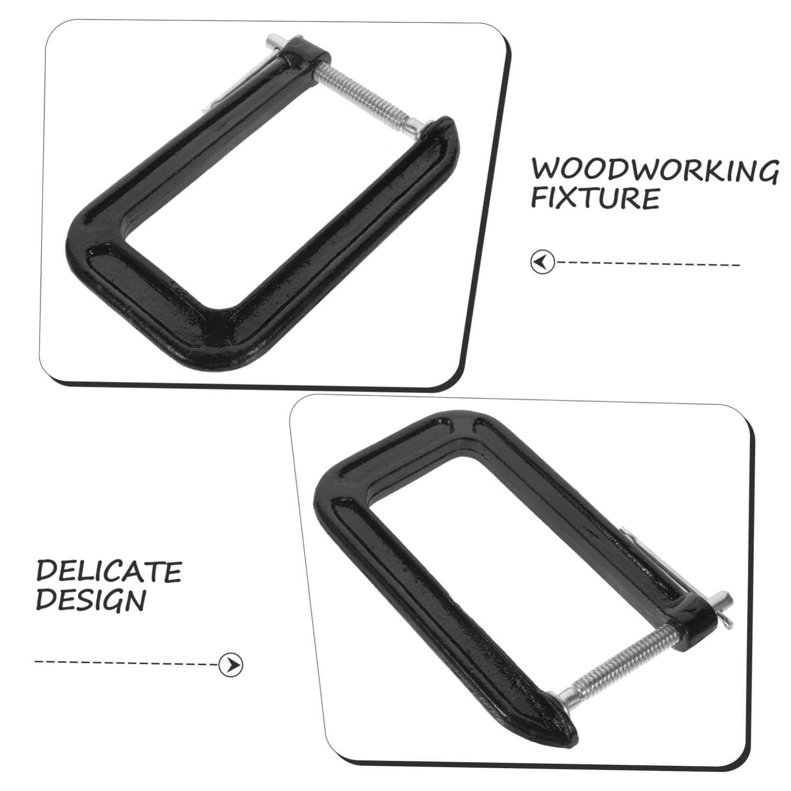 BESTonZON Pinza Para Abrazadera De Montaje Mesa Abrazadera De Escritorio Para Uso Trabajos De Carpintería