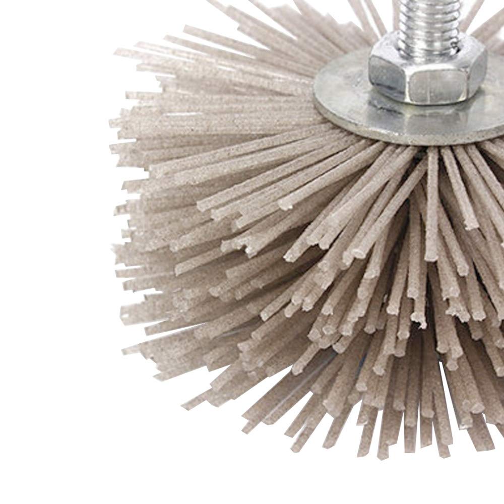 Nylon Schleifbürste Blumenkopf - Holzbearbeitung Polierscheibe, Körnung 240