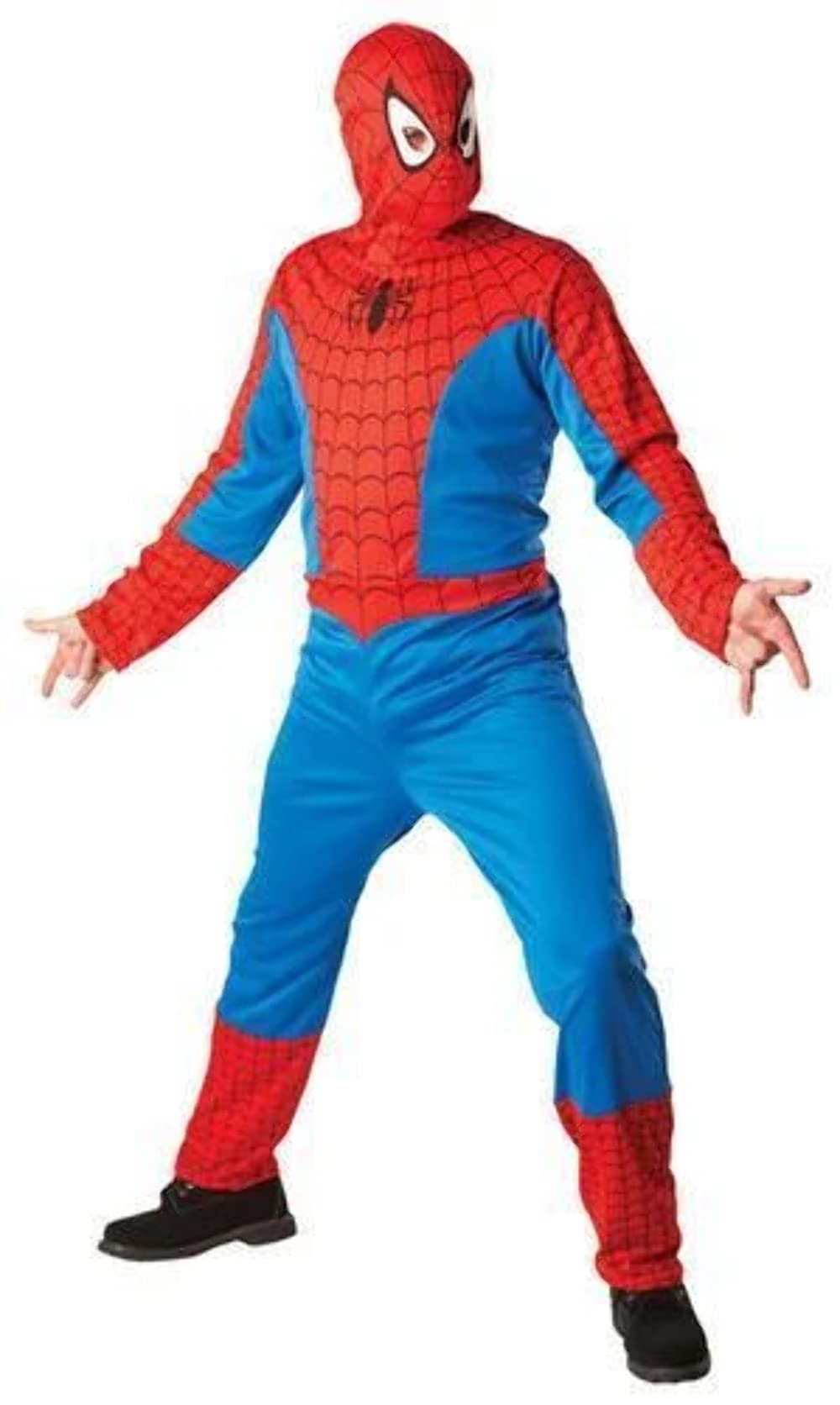 Rubbies Disfraz de Spiderman para hombre, talla XL
