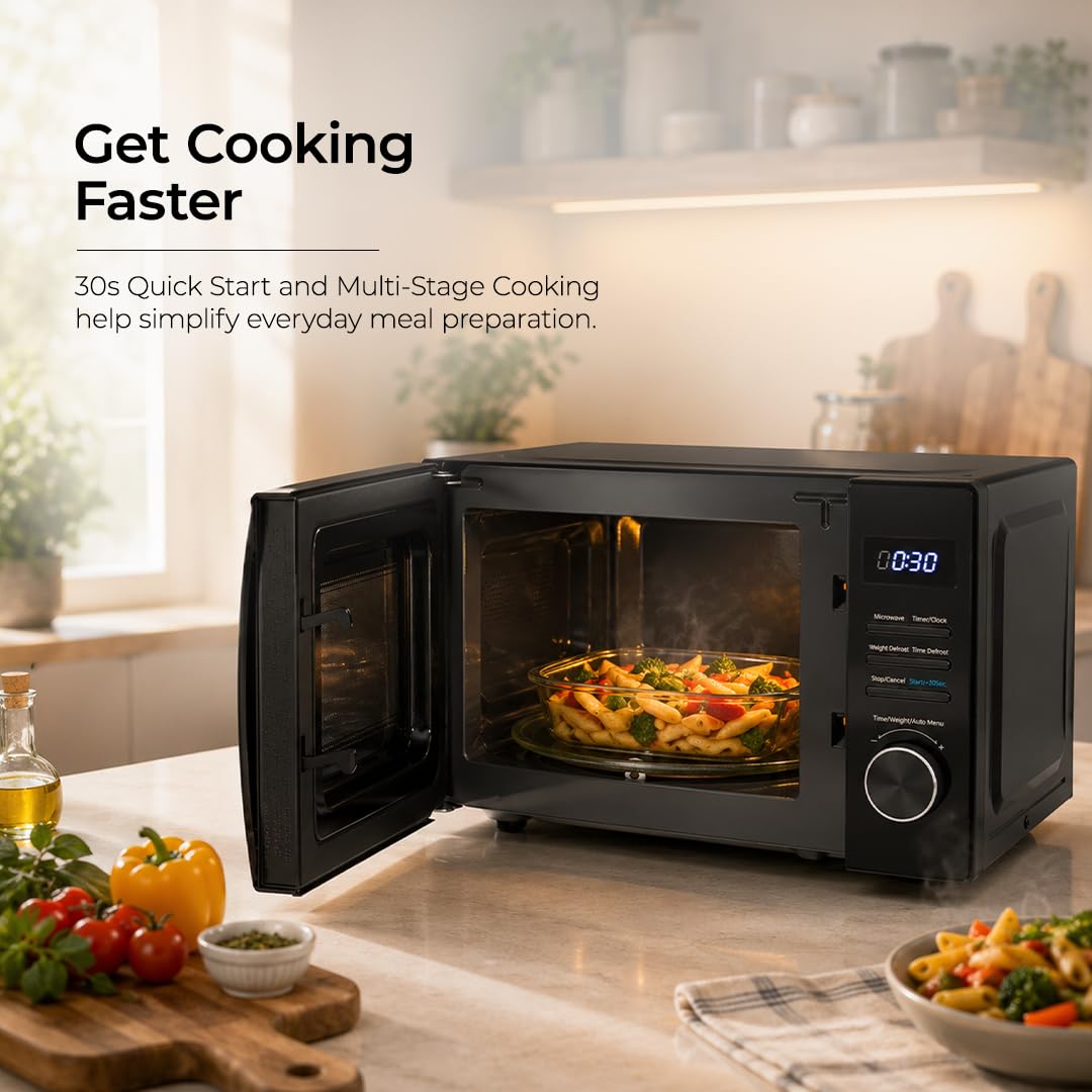 Midea 20L Microwave Oven - 10 Year Warranty -10