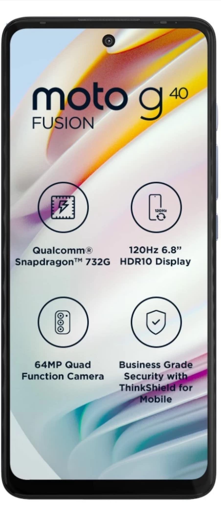 G40 4G (Dynamic Gray, 6GB RAM, 128GB Storage) | 6.78 inch Full HD+ IPS LCD Display | Qualcomm Snapdragon 732G Octa Core 2.3 GHz Processor | 64MP + 8MP + 2MP REAR Camera | 16MP Front Camera