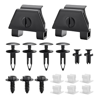 Front Bumper Clips Fix Kit Fits for 2009-2019 Toyota Corolla Replaces 15078238 1507-8238