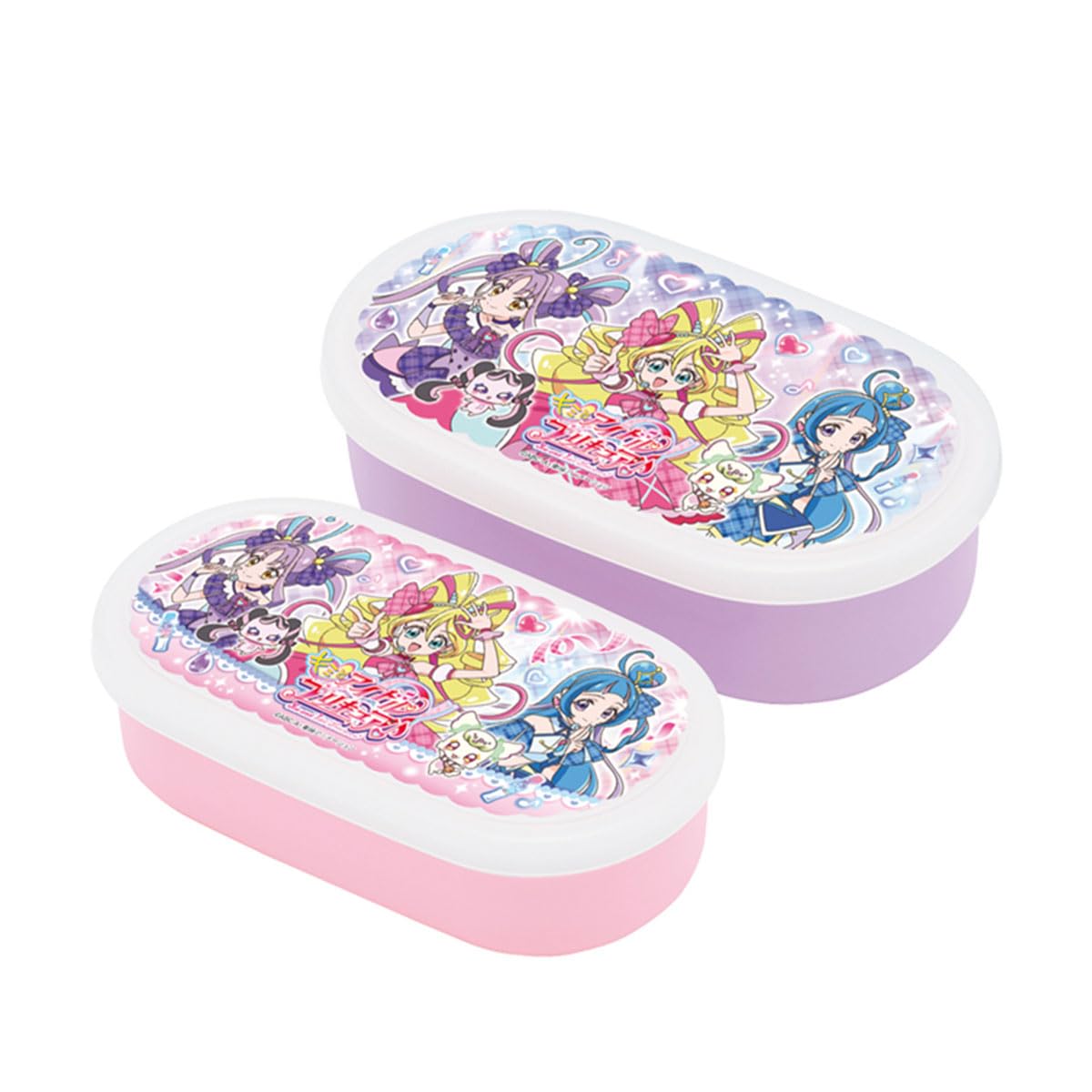 Amazon｜キミとアイドルプリキュア♪ シール容器2P 280ml 180ml 2個