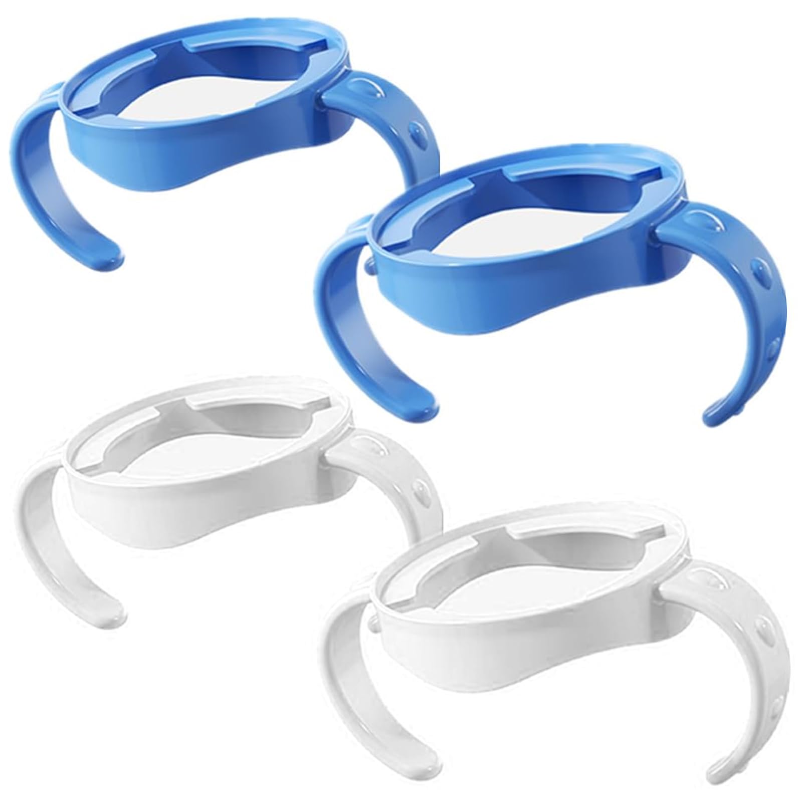 Handles Compatible for Philips Avent Natural Baby Bottles, Easy Holder for Feeding Bottle, Pack of 4
