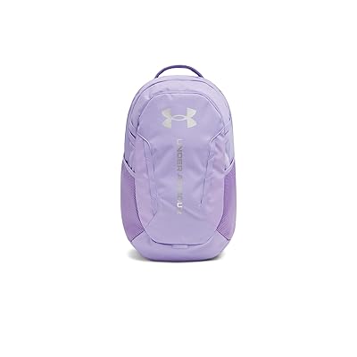 Under Armour Hustle 6.0 Backpack Backpack Bags Transparent/Transparent/Metallic Silver, Polyester