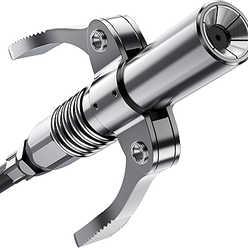 快速锁定双手柄油脂枪接头