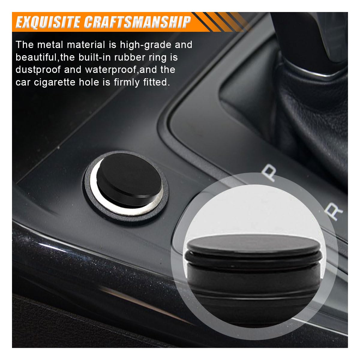 2024 porsche macan cigarette lighter Cigarette Lighter, Satin Black. Porsche 92A / 9PA / 9PA1 Cayenne / 95B Macan