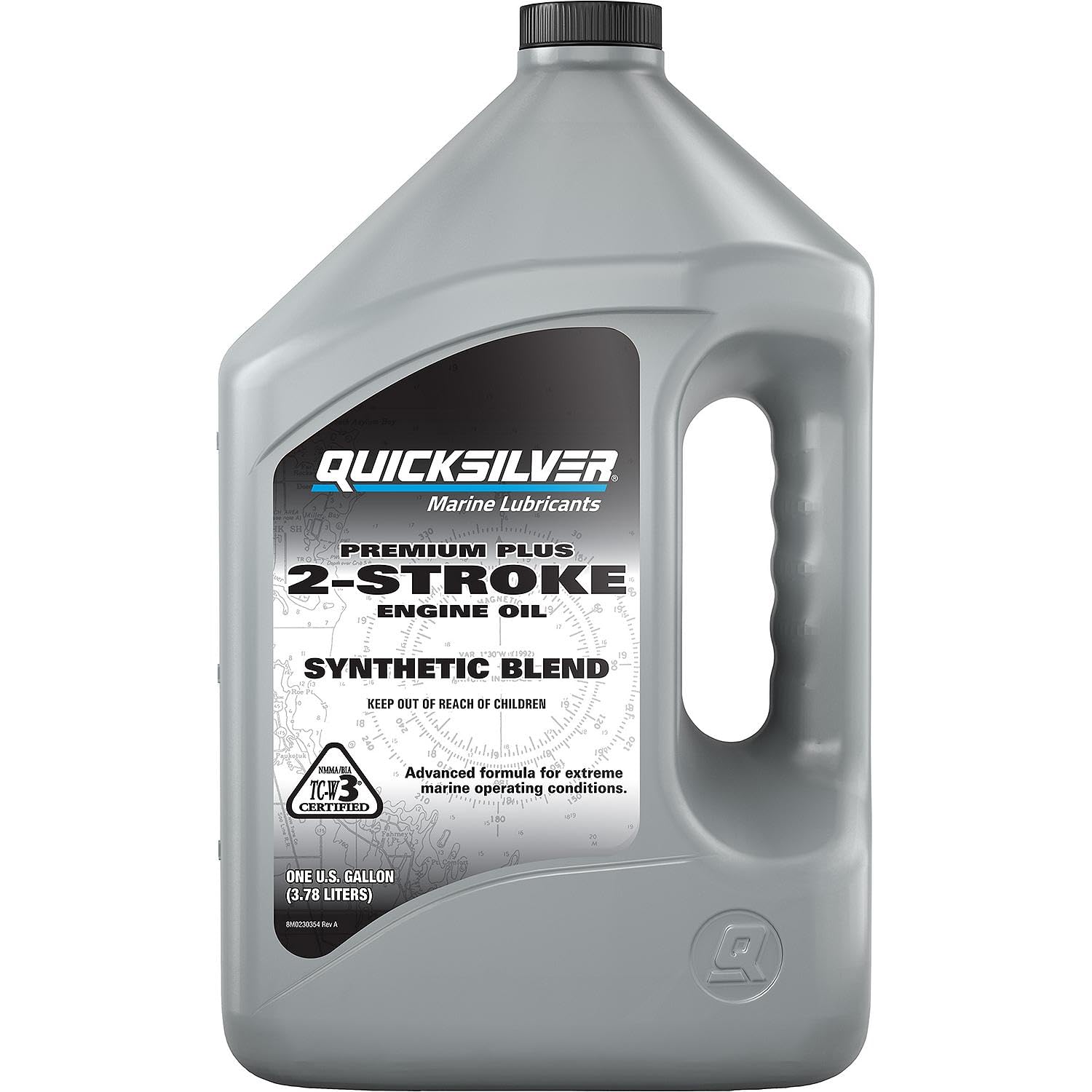 Quicksilver Premium Plus 2-Cycle Oil, Gallon