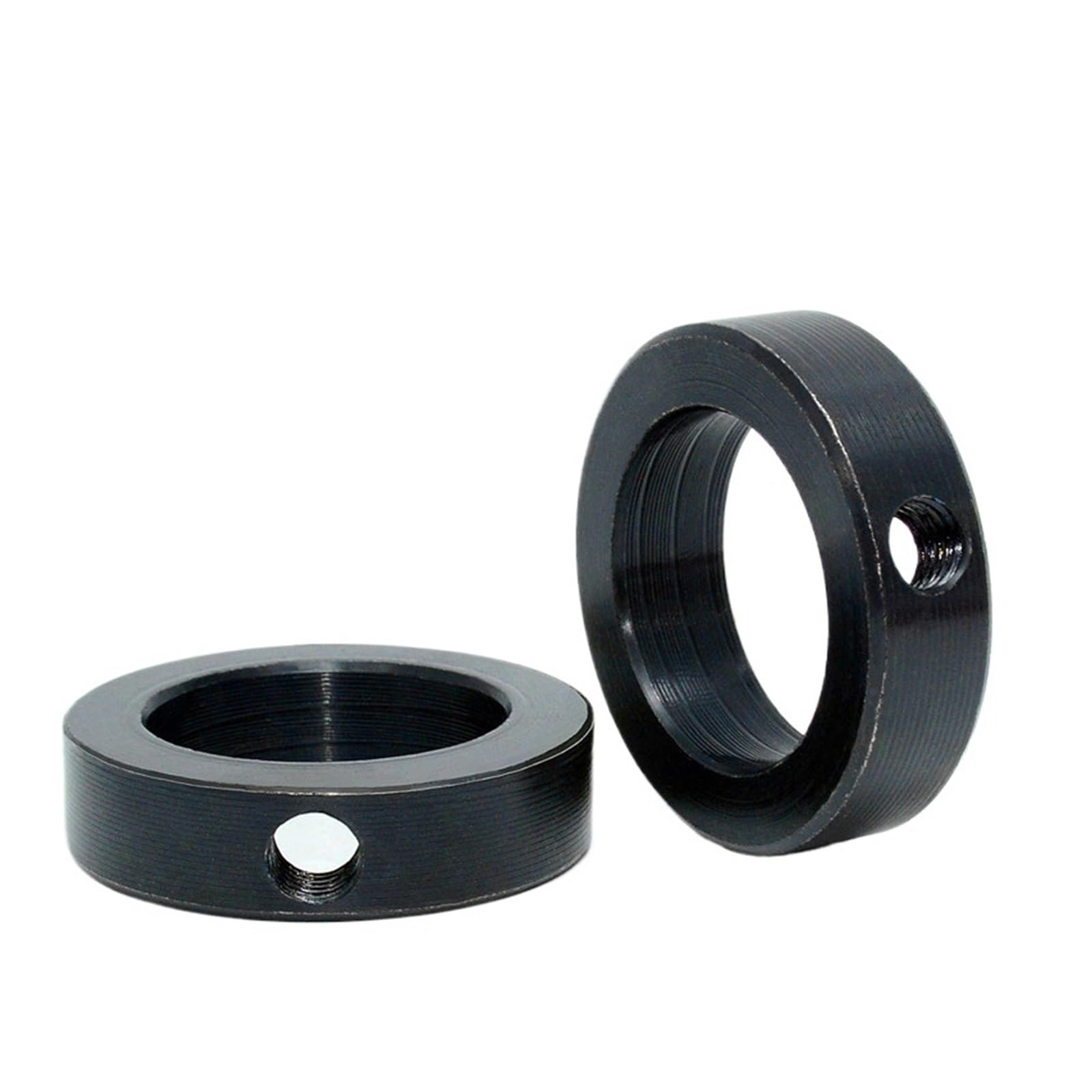 Jeu de bagues fixes, Type de vis, localisateur d'arbre, collier d'arrêt, acier au carbone anodisé, diamètre 3 à 100mm, 1 pièce(30-45-12)