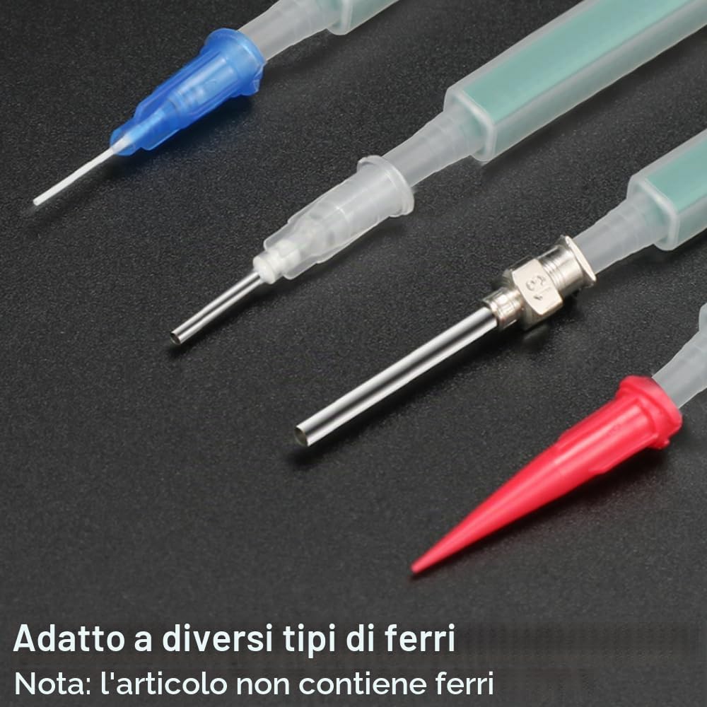 100 Pz Ugello per Miscelazione a Resina Epossidica Tubi Epossidici per Miscelazione Statica Tubo per Miscelazione Statica Bocca Ugello di Miscelazione Statica (Rapporto 1: 1/1: 2)