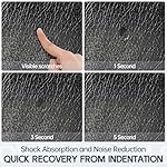 Cybstrax Exercise Equipment Mat for Bike, Treadmill, Elliptical, Yoga - 90" x 40" Non Slip Bike Trainer Mat for Stationary Spin Bike Indoor Outdoor, High Density Workout Floor Protector Mat - Image 5