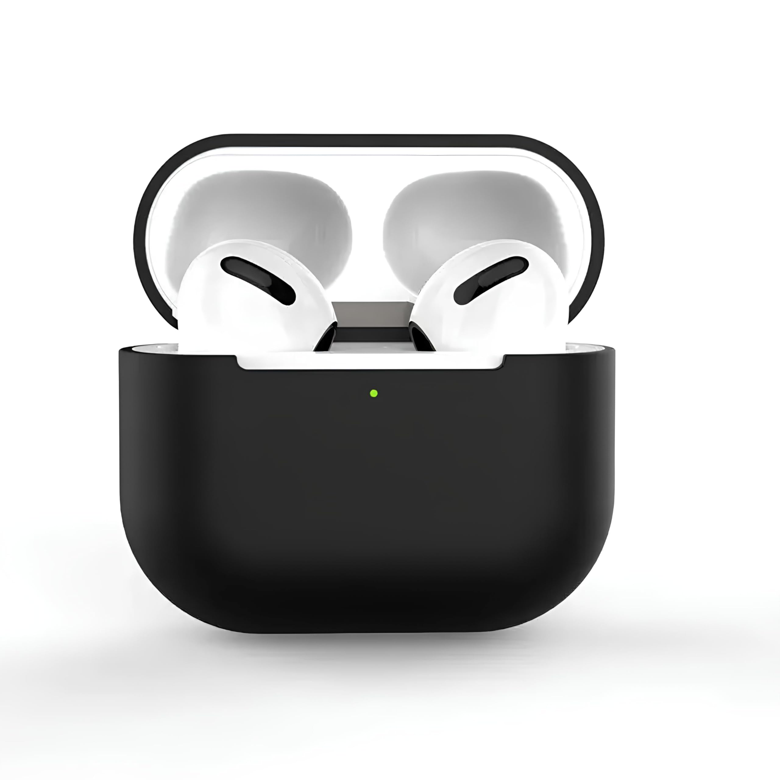 Gladiadora® Airpods 4 Cover Silicone Case (2024) Active Noise Cancellation (ANC) with Keychain Protective Case (Black)-image-22