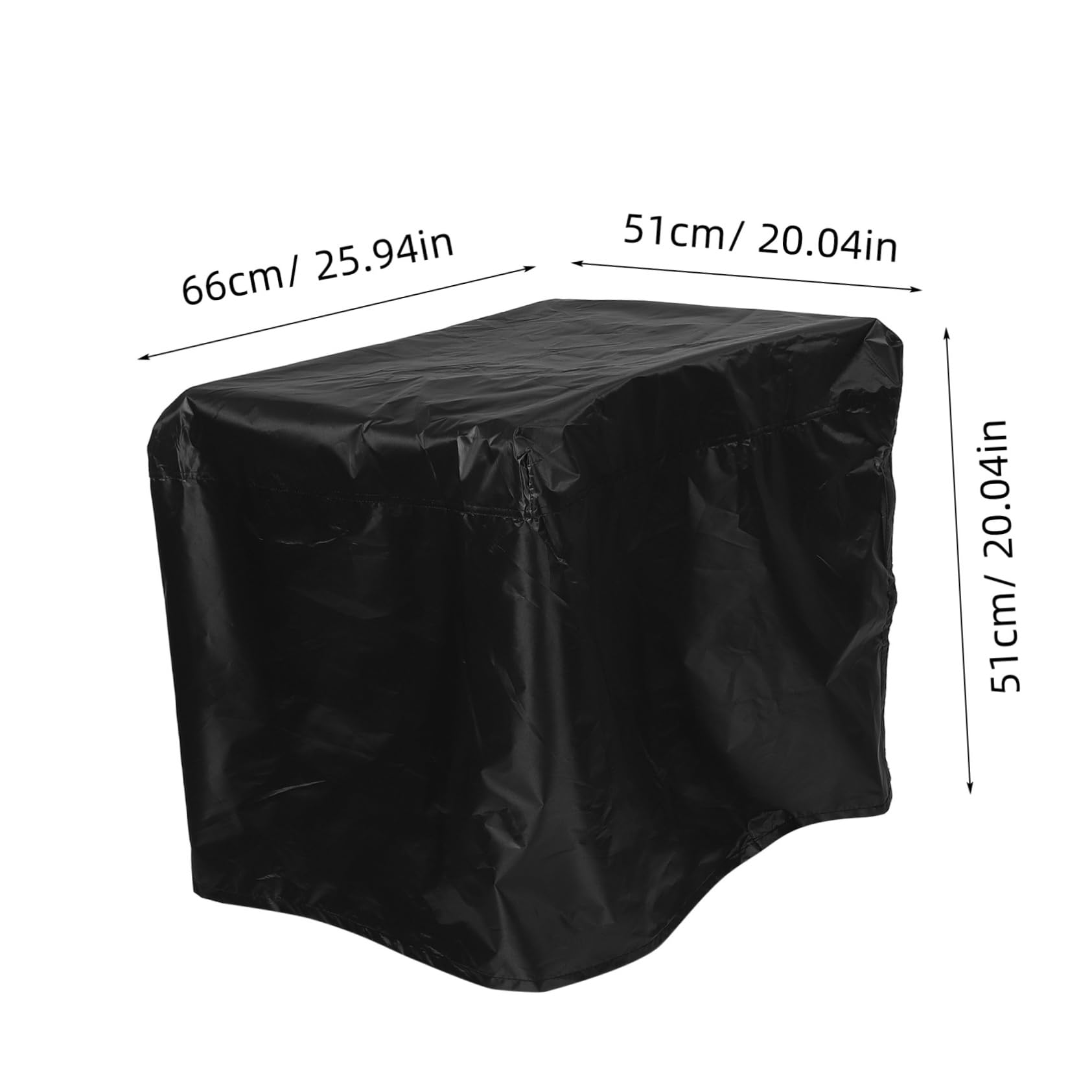 TOYANDONA Cubierta del Generador de Tela Oxford para Protección Intemperie Cubierta para Generadores de Exterior Prueba de Polvo y Viento
