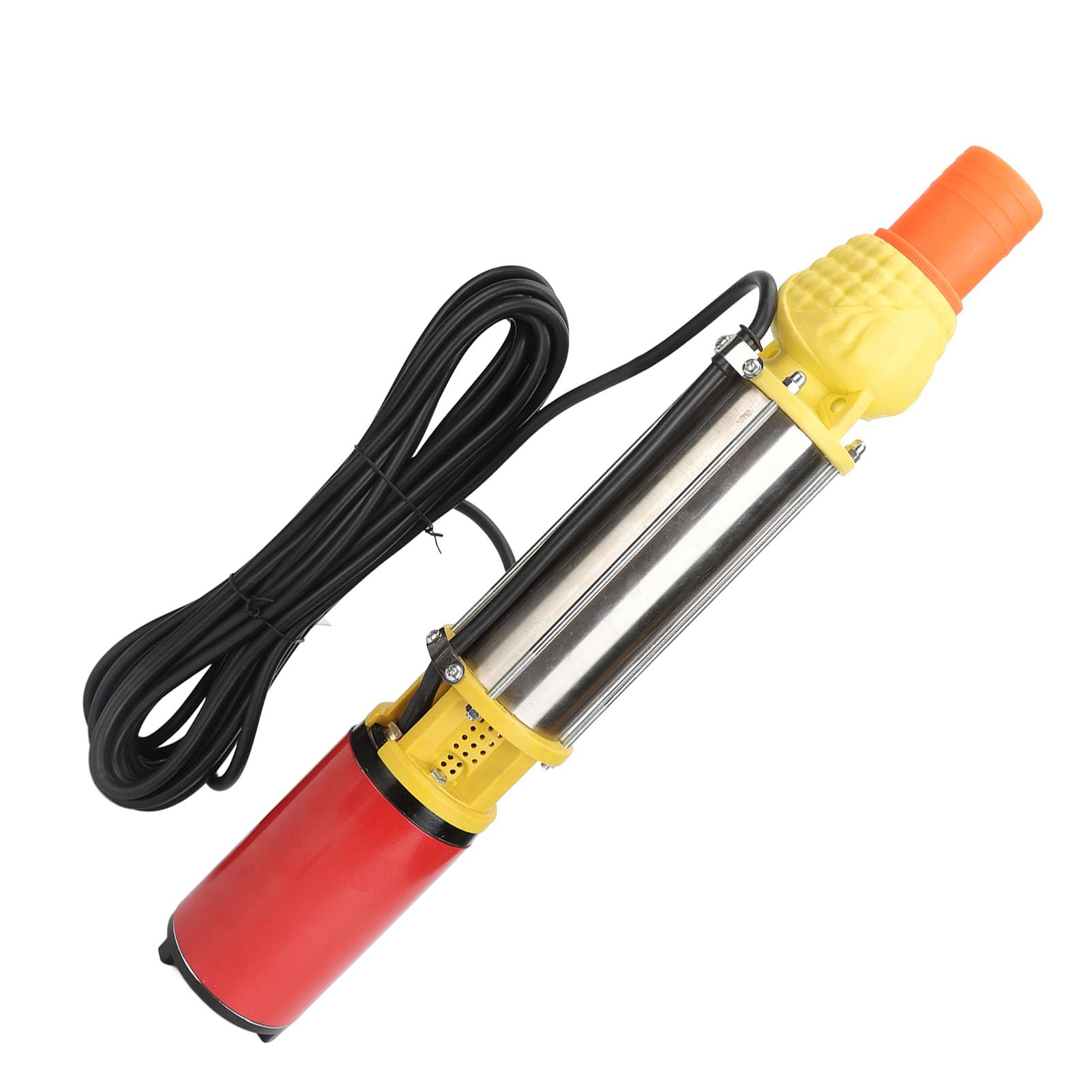 Bomba de Fuente con Energía Solar, Bomba de Agua Solar 3SYDC48/6-25 48V 400W Bomba de Pozo Sumergible Solar de Acero Inoxidable para con Tanque de Agua, Bombas de Pozo