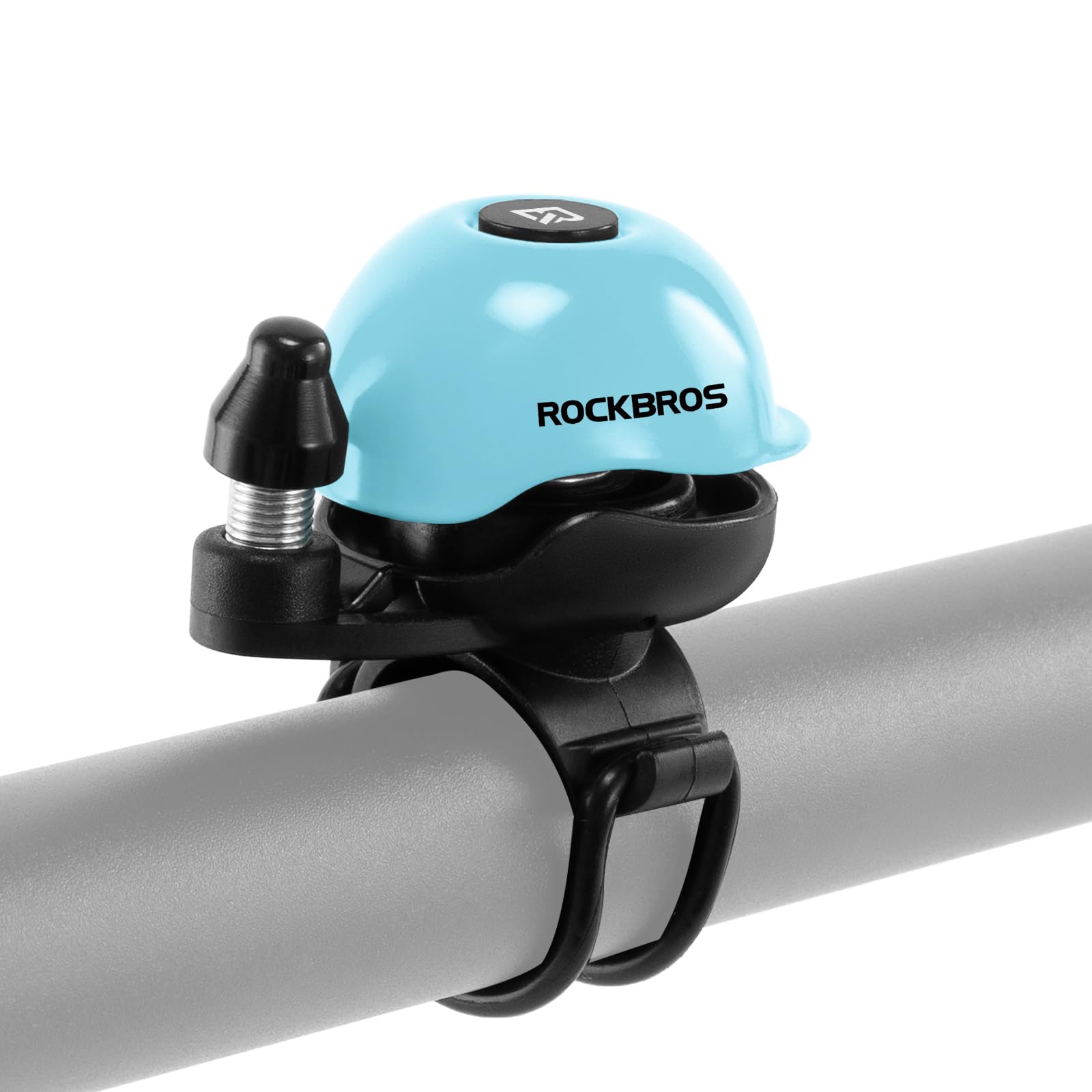 ROCKBROS Bike Bell, Copper Bicycle Bell Loud 360-Degree Rotation Cycling Bells for Adults Kids Bike Horn for 22-23mm Handlebars Mountain Road 80dB