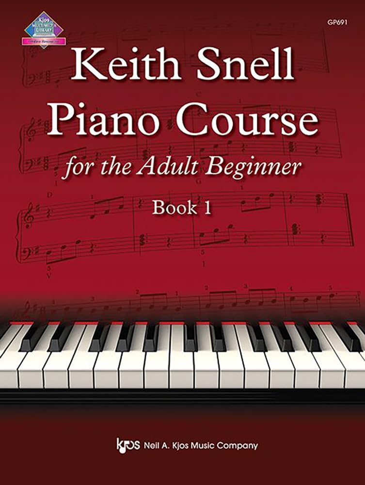 Keith Snell Piano Course Adult Book 1 by Keith Snell (Paperback Book)