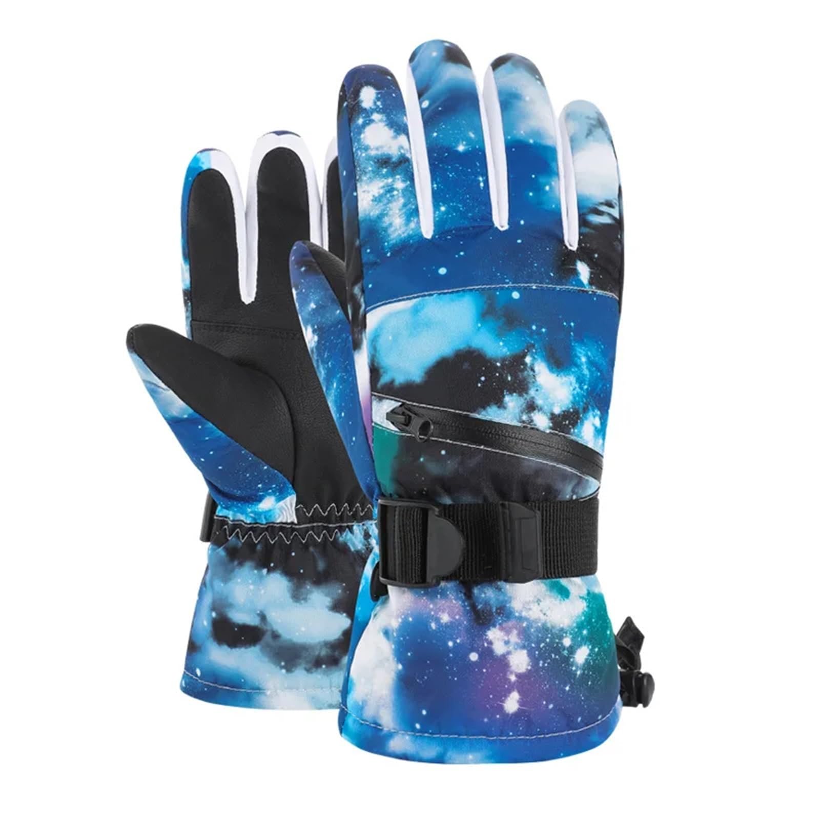 Guanti Neve Donna Guanti da sci termici da uomo e da donna, in pile invernale, impermeabili, caldi, for bambini, snowboard, neve, touch screen a 3 dita, for lo sci