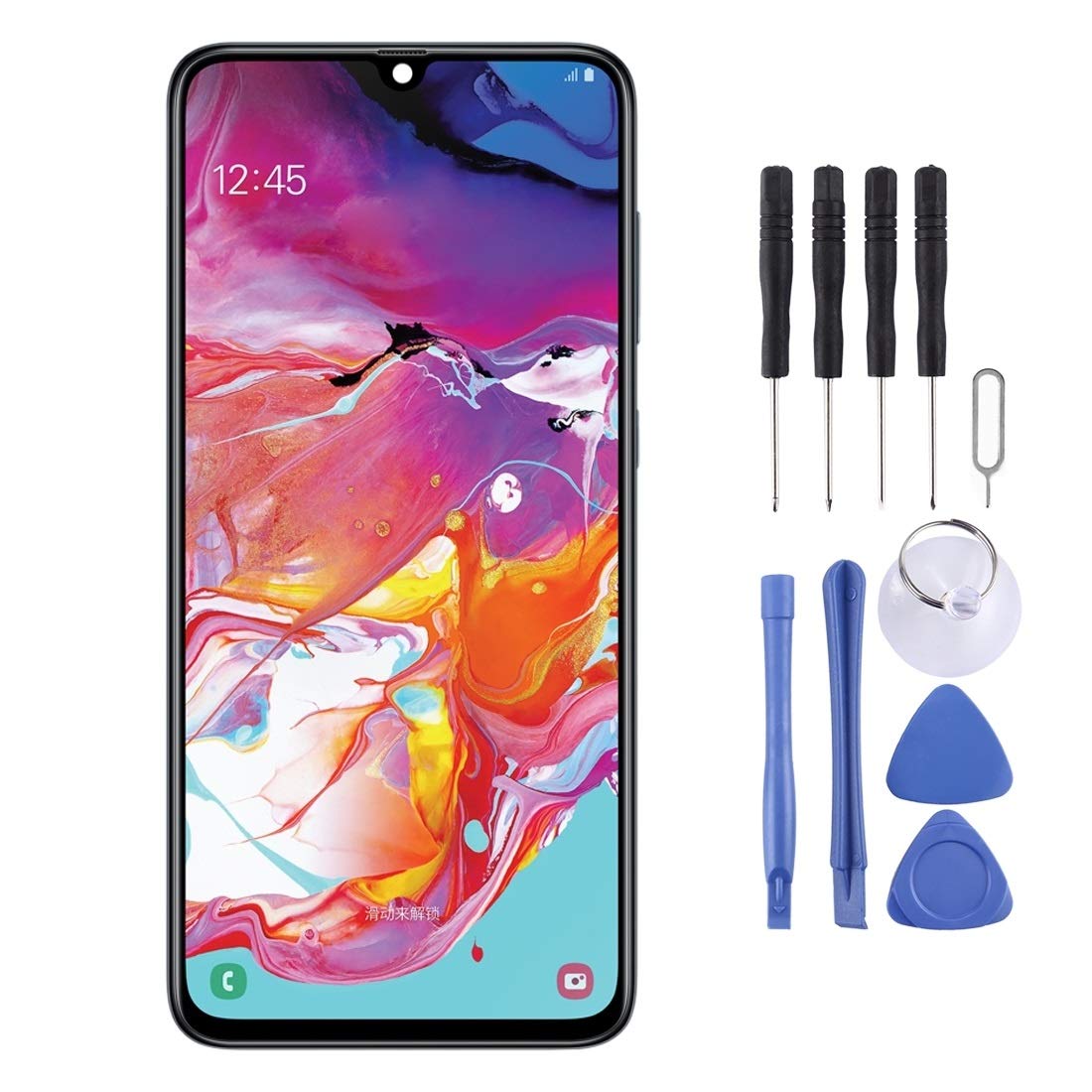 Écran LCD Galaxy A70 Super AMOLED haut de gamme avec châssis de précision - 3