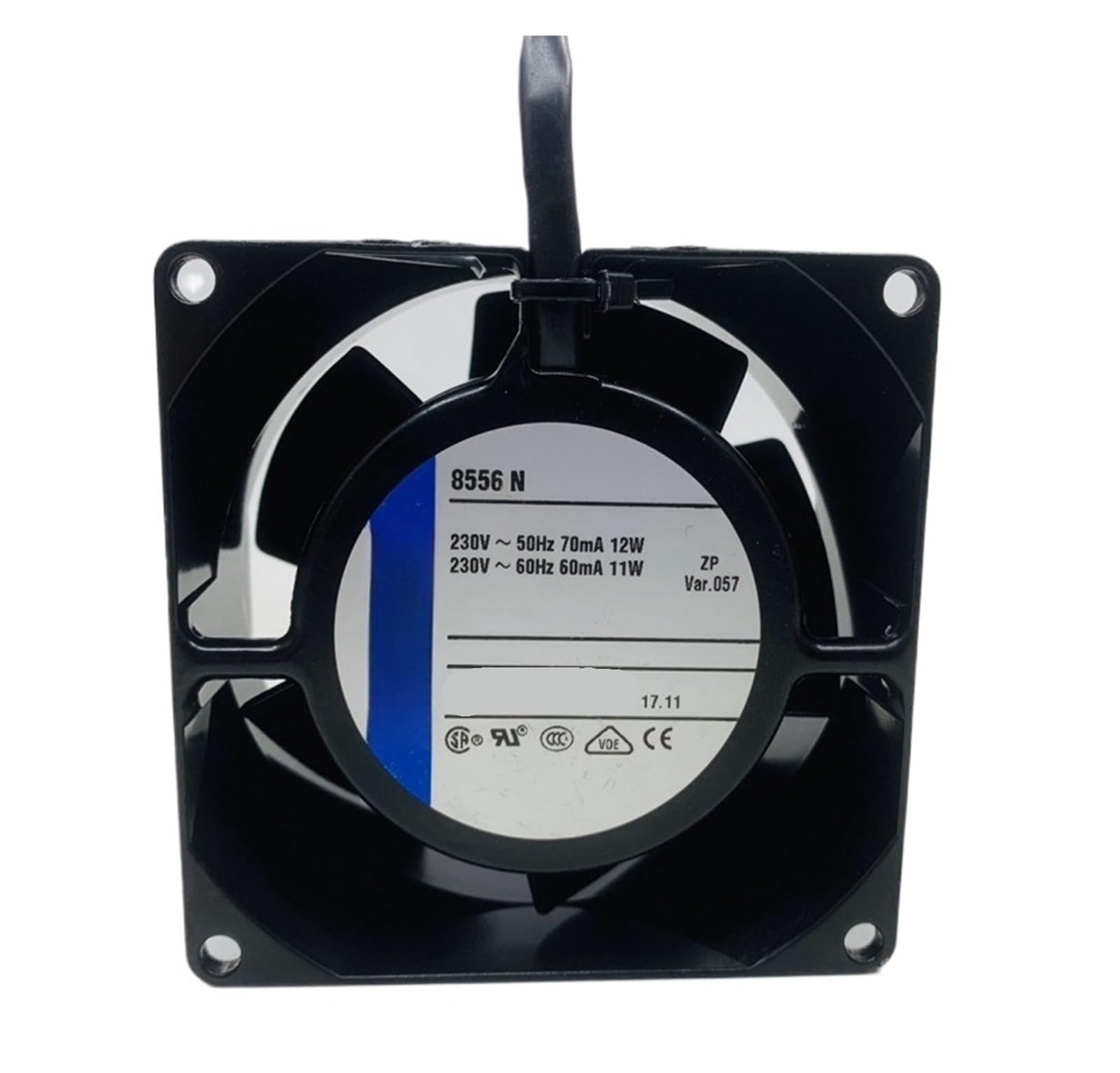 EGTDSFGJA 8556N 230V AC 80X80X38mm 8038 8cm 12W 29.4CFM 2800RPM IP20 Cooling Fan