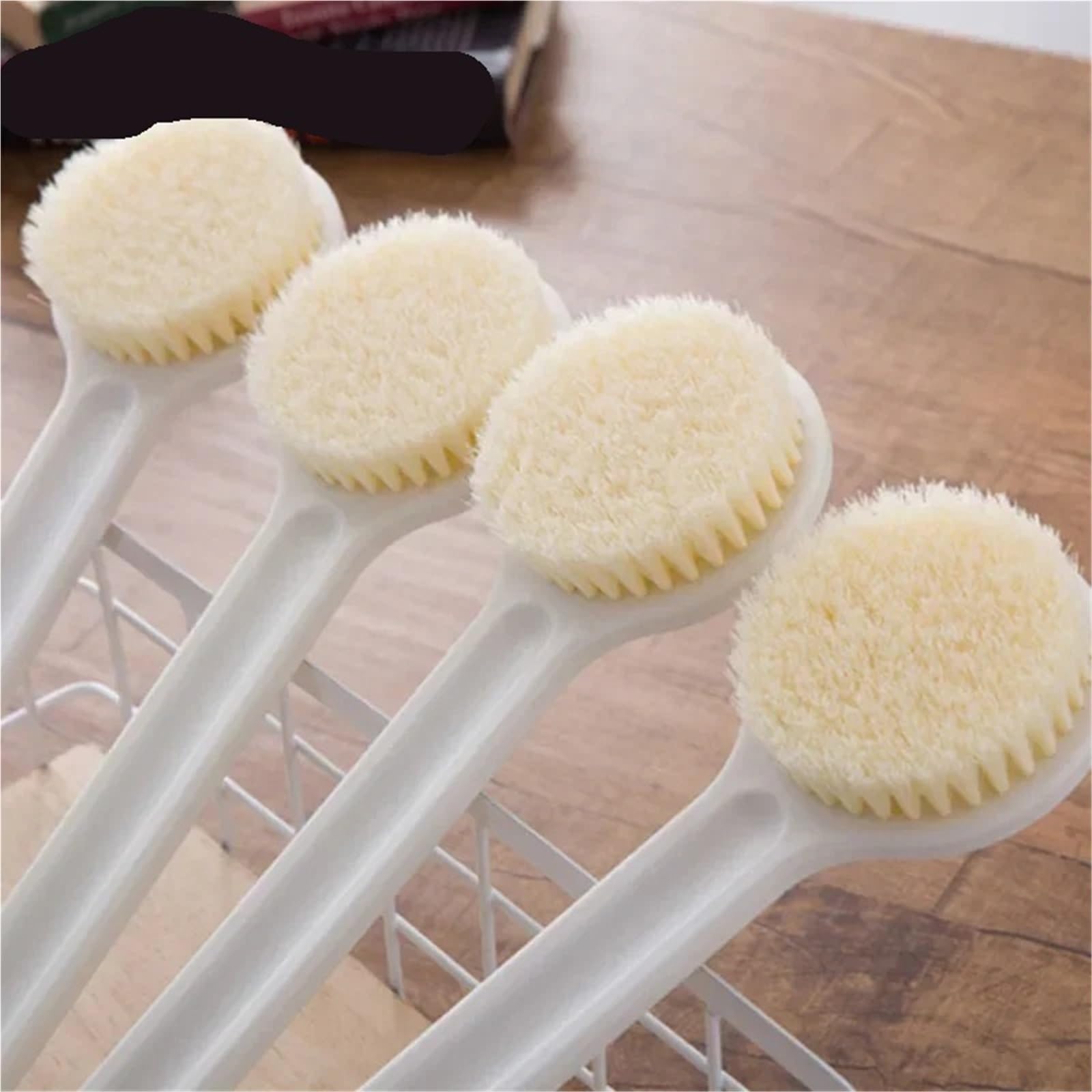 Rückenbürste 2Pcs Lange Griff Körper Peeling Wäscher Bad Pinsel Zurück Massage Duschen Pinsel Schaum Reinigung Pinsel Bad Zubehör Für Duschen
