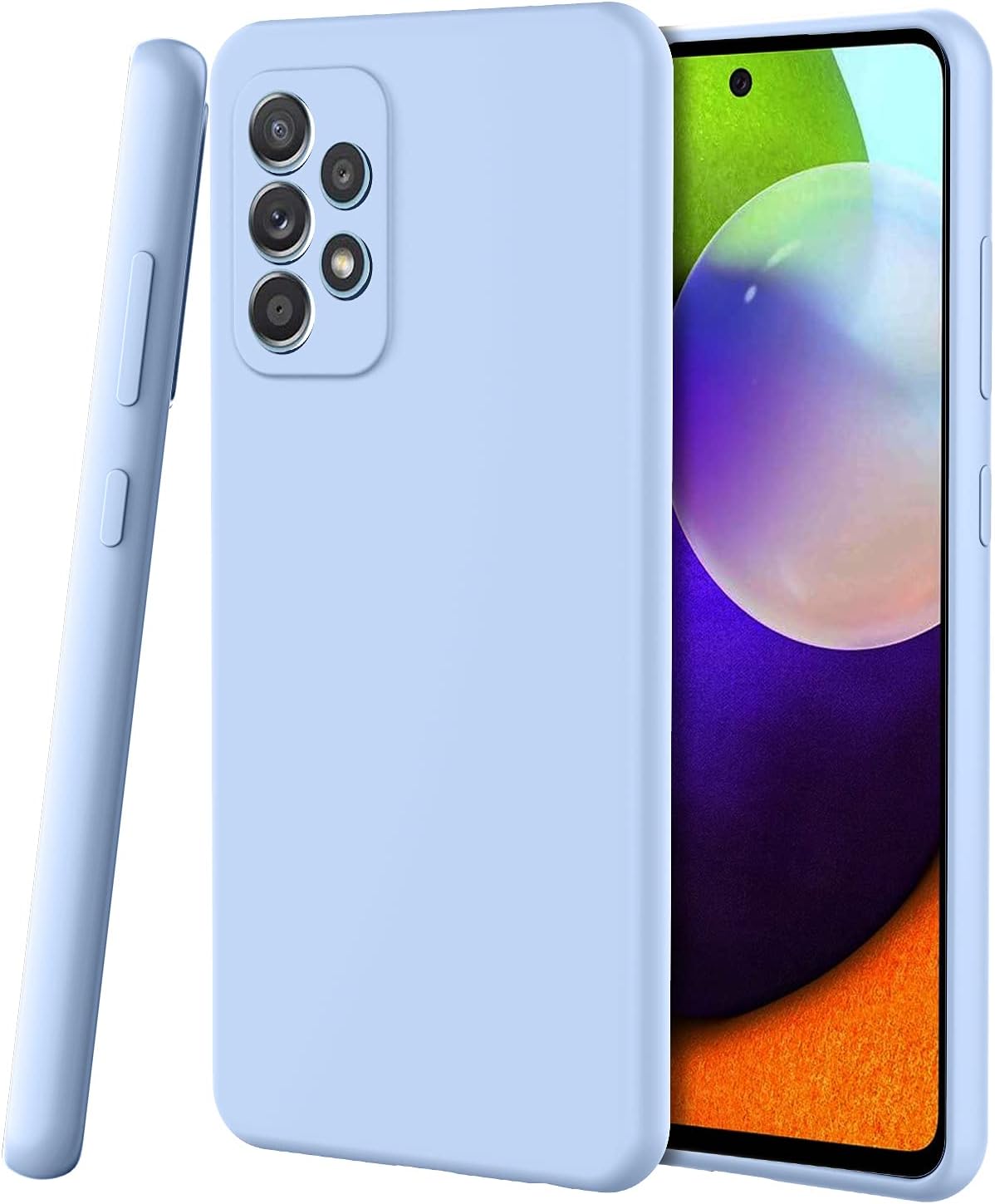 CHIJIN Liquid Silicone Case for Samsung Galaxy A52 Kuwait Ubuy