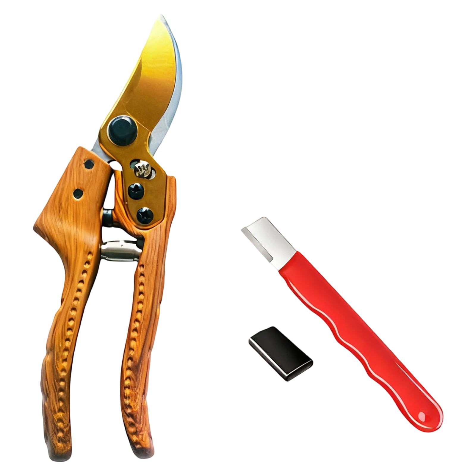 Rgybao Garden Pruning Shears Carbon Steel Garden Gardening Scissors Clippers Pruning Snips Hedge
