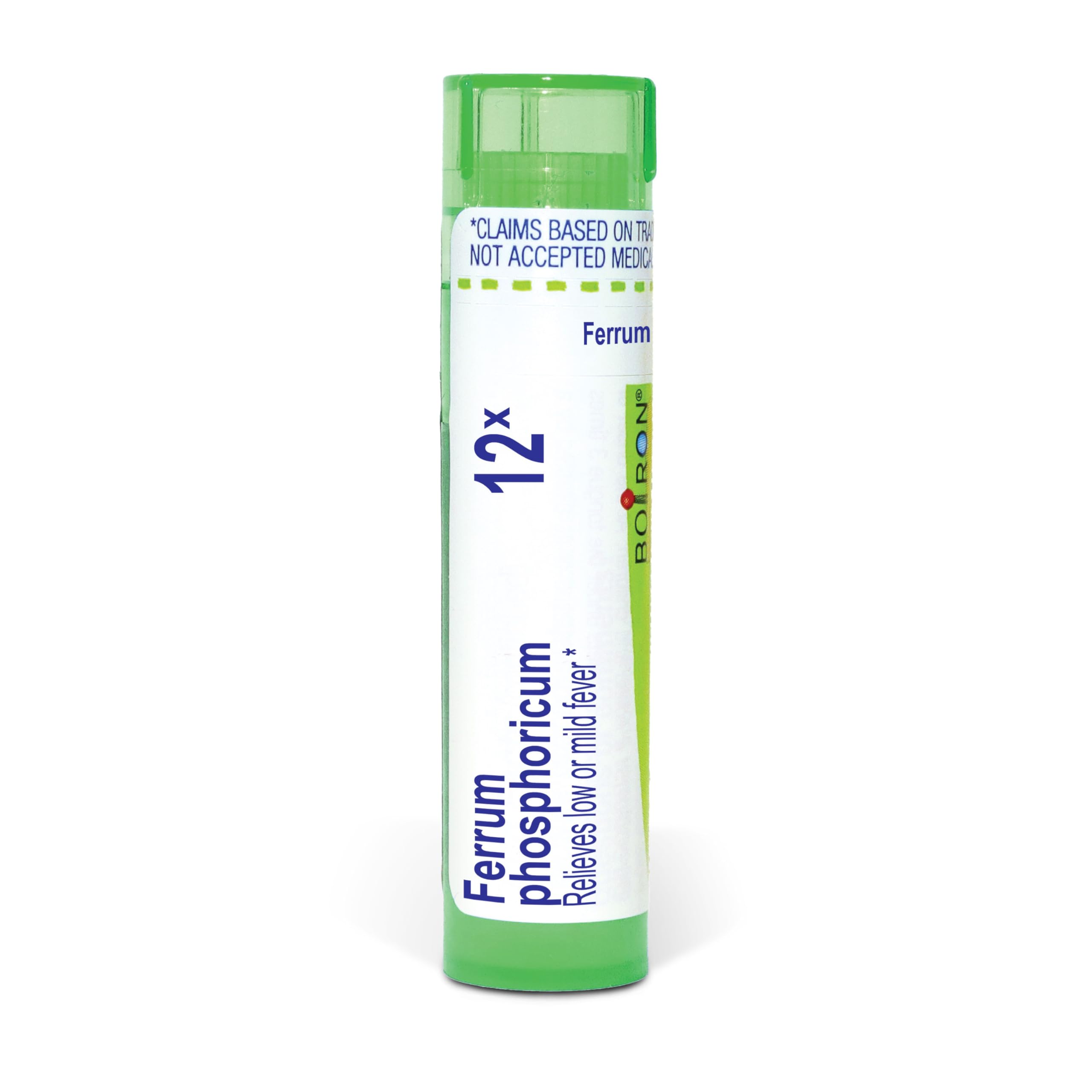 Ferrum Phosphoricum 12X Homeopathic Medicine for Fever - 80 Pellets