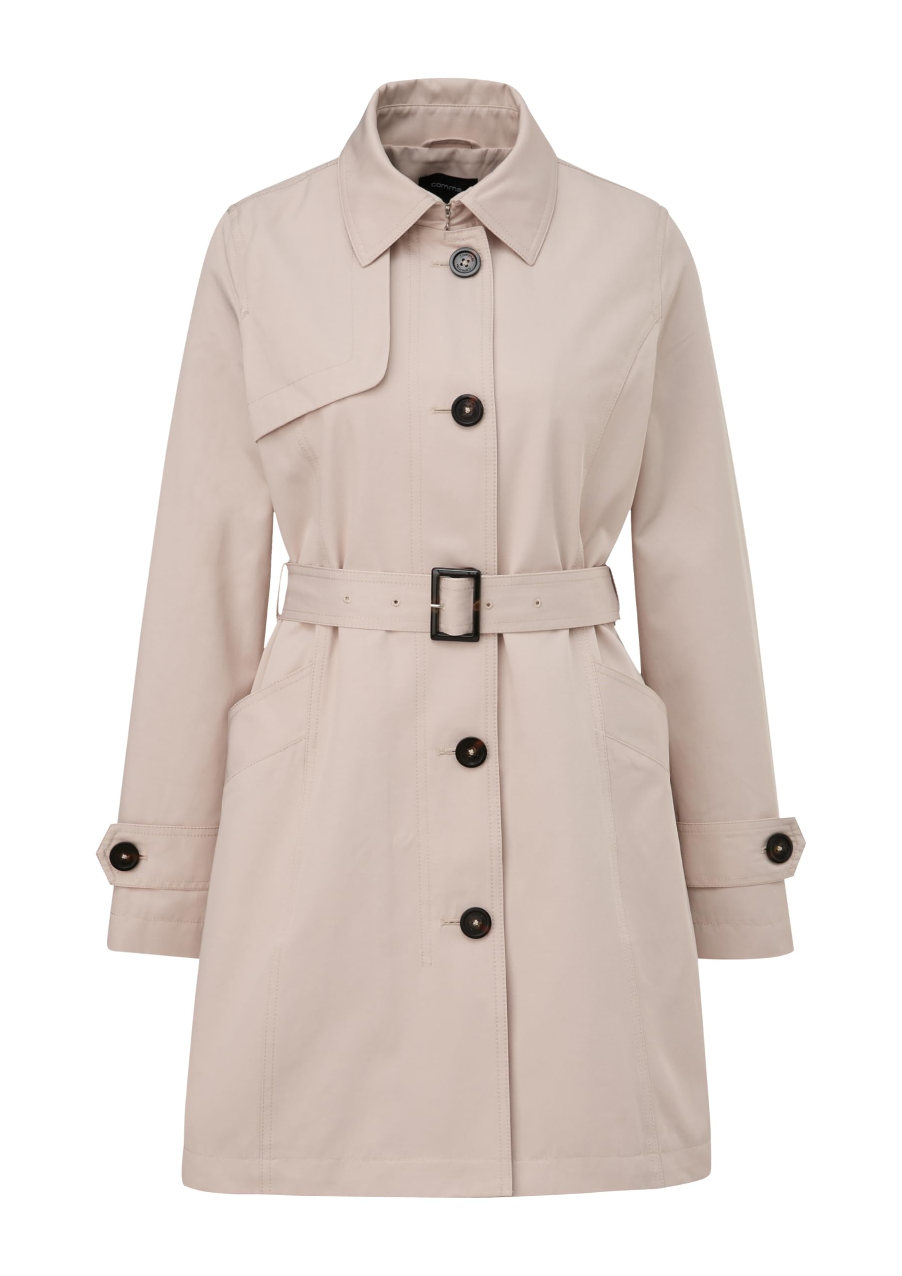 COMMA Taillierter Trenchcoat mit Bindegürtel