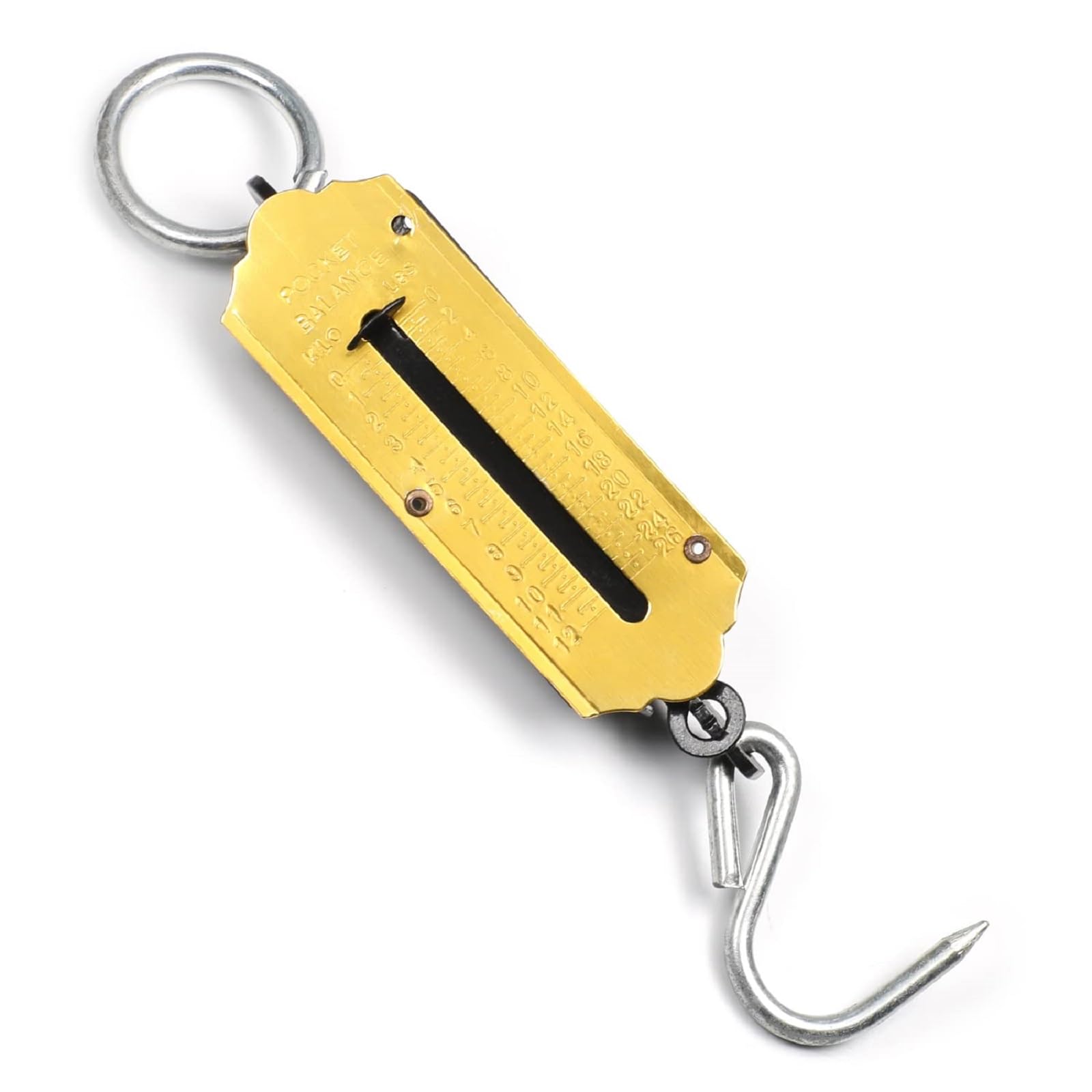 Utoolmart Spring Scale - 25KG Hanging Hook Weighing -10
