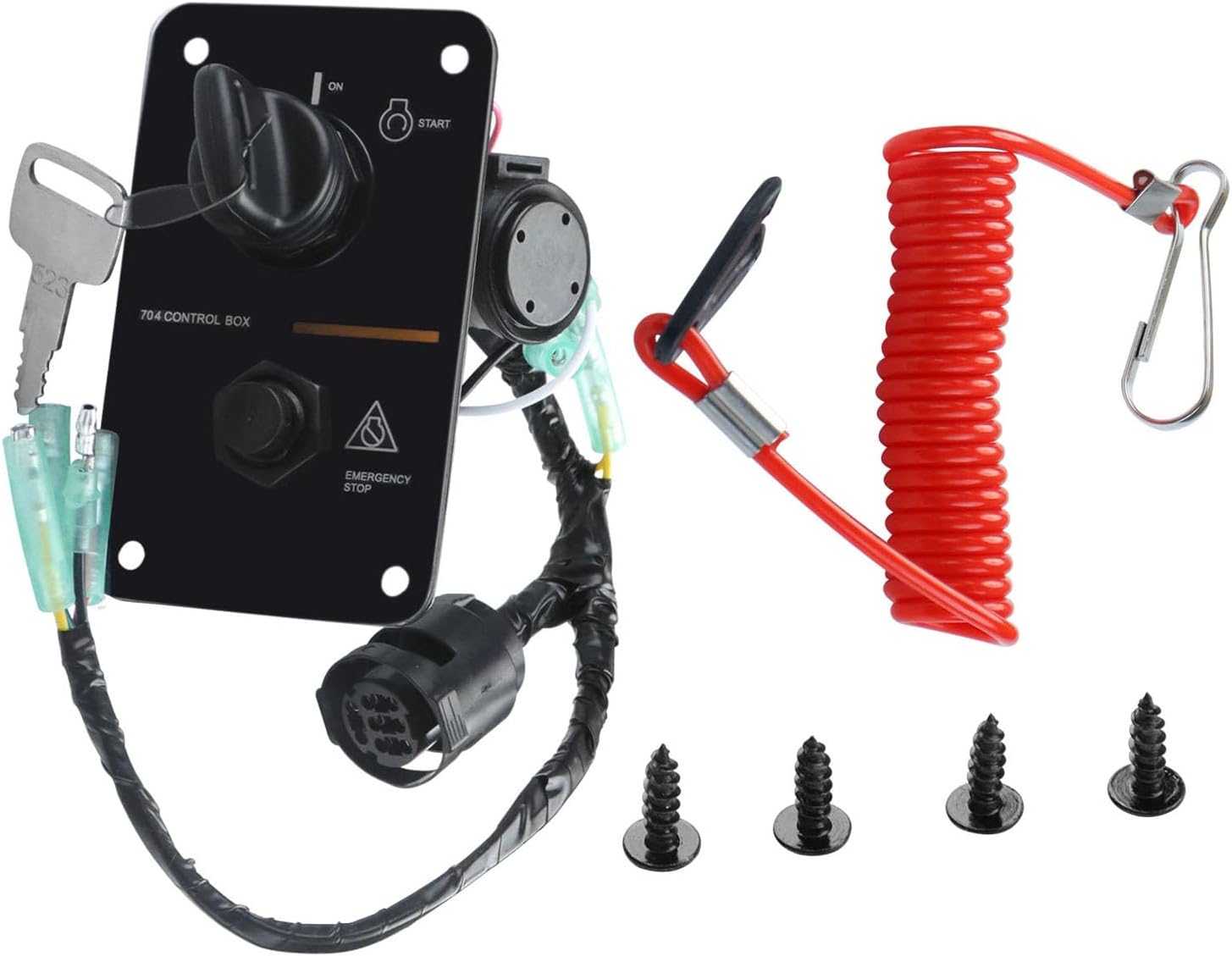 Amazon.com: Single Key Switch Panel, 12V Single Key Switch Panel ...