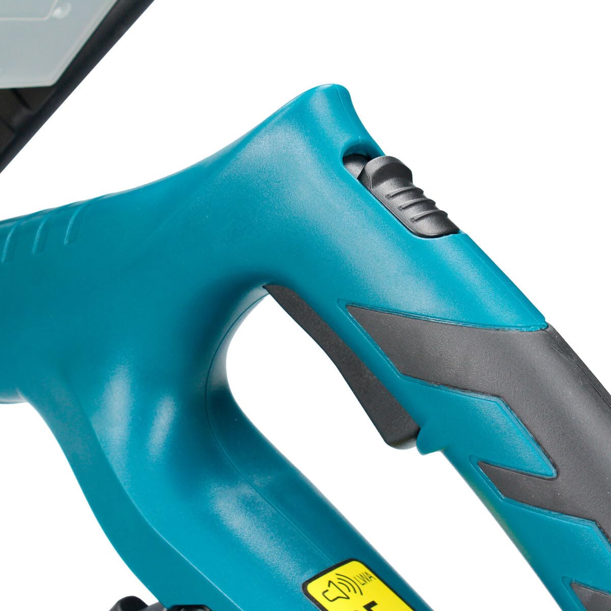 Ferrestock Motoazada Eléctrica 21 V con Batería de 4.0 Ah, 2 Cuchillas, Empuñadura Ajustable, Incluye Cargador.