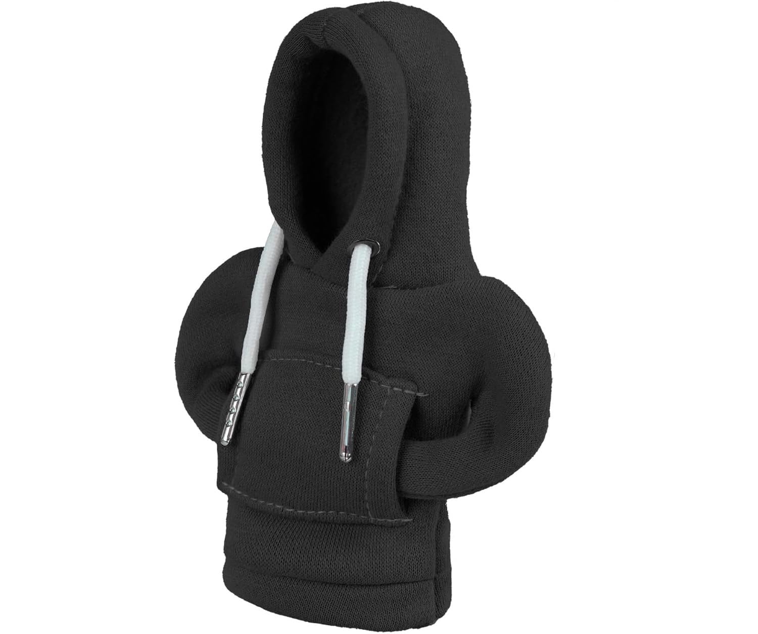 MPAAZ Gear Stick Hoodie, Car Gear Shift Knob Cover for Audi A1 Hacthback/A1 Sportback /A1 citycarver /A1 allstreet 2010-2024, Creative Shift Knob Hoodie Universals Car Gear Stick Knob Cover,Black