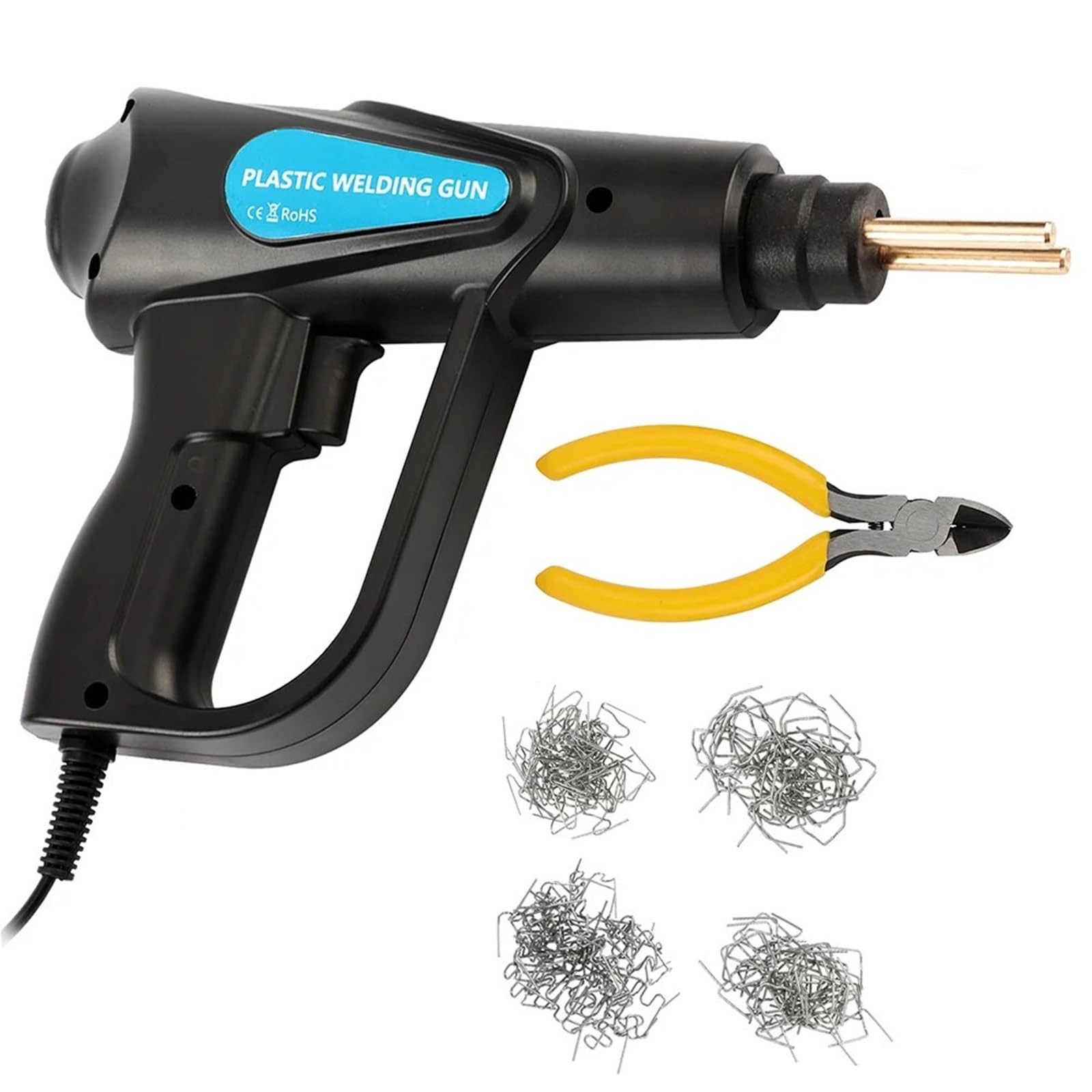 Zestaw lutowania 50W/70W Hot Staplers Plastics Spawarka do tworzyw sztucznych Spawarka do tworzyw sztucznych Narzędzia garażowe Narzędzie do spawania zszywek(D)