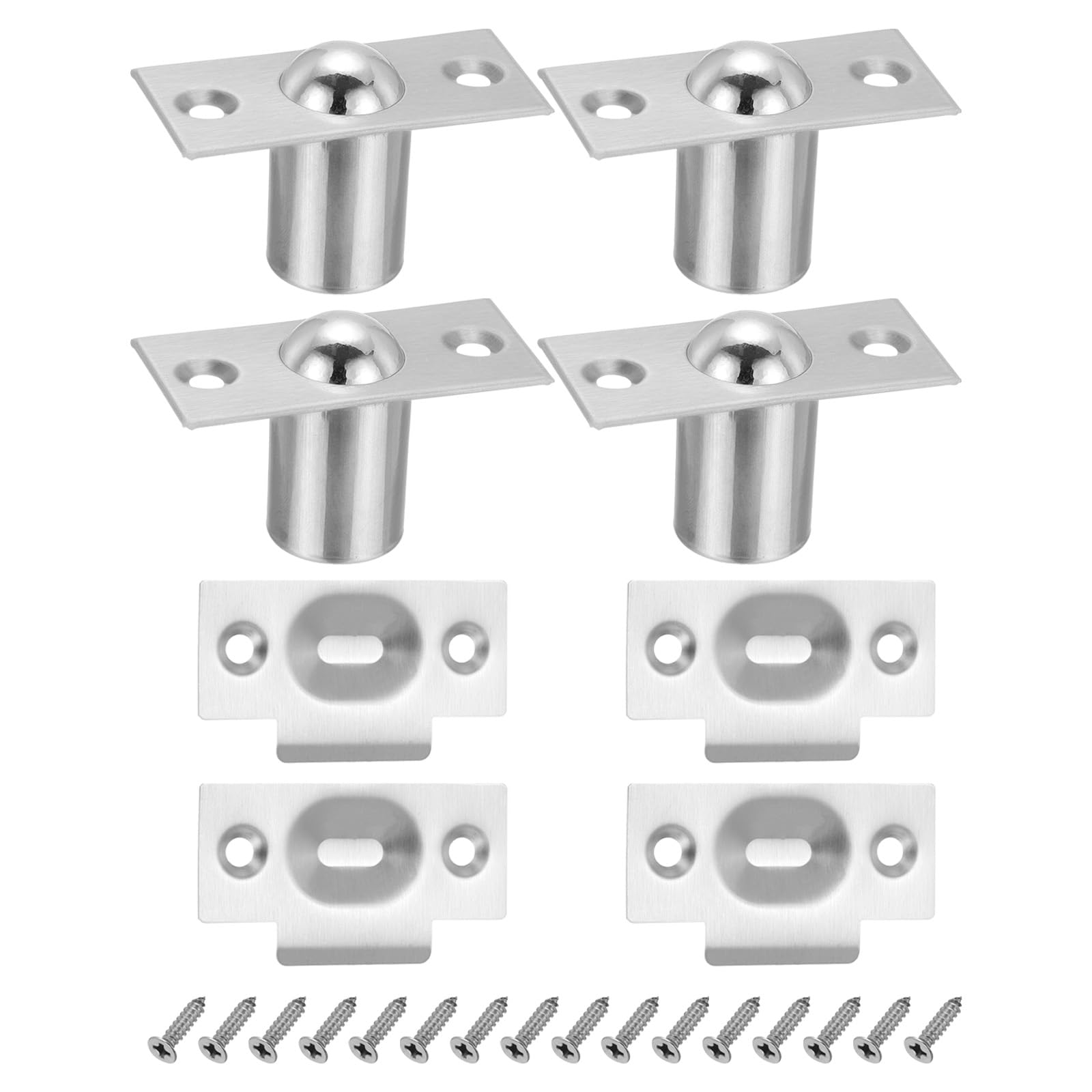 PATIKIL Stainless Steel Small Closet Ball Catch Door Hardware