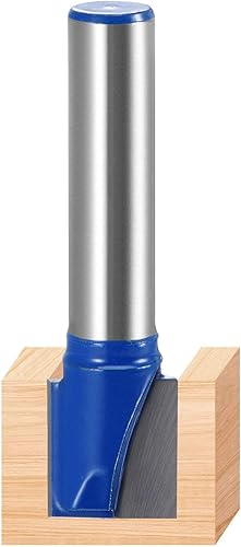 Miniatura 5 de uxcell Broca inferior del router de la limpieza de la caña del diámetro 26.2 ft m de 39.4 ft m, cortador inclinado carburo de 2 flautas sin