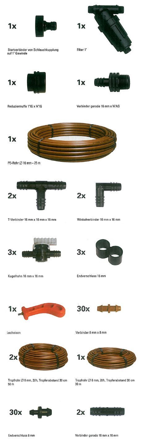 Netafim Kleingarten Kit