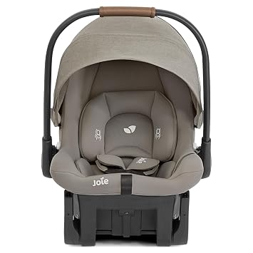 Joie Baby, Mint Latch Baseless Infant Car Seat Lightweight, Built-in Rigid Lower Anchor Attachments and Side-Impact Protection No Base Installation Required, Travel-Friendly Design (Dove)