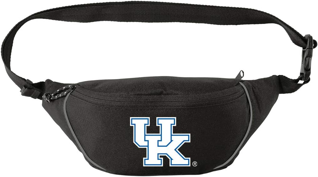 University of Kentucky Waist Bag Kentucky Wildcats Hip Pack for Men or Women for Walking Workout Traveling Running Hiking Cycling