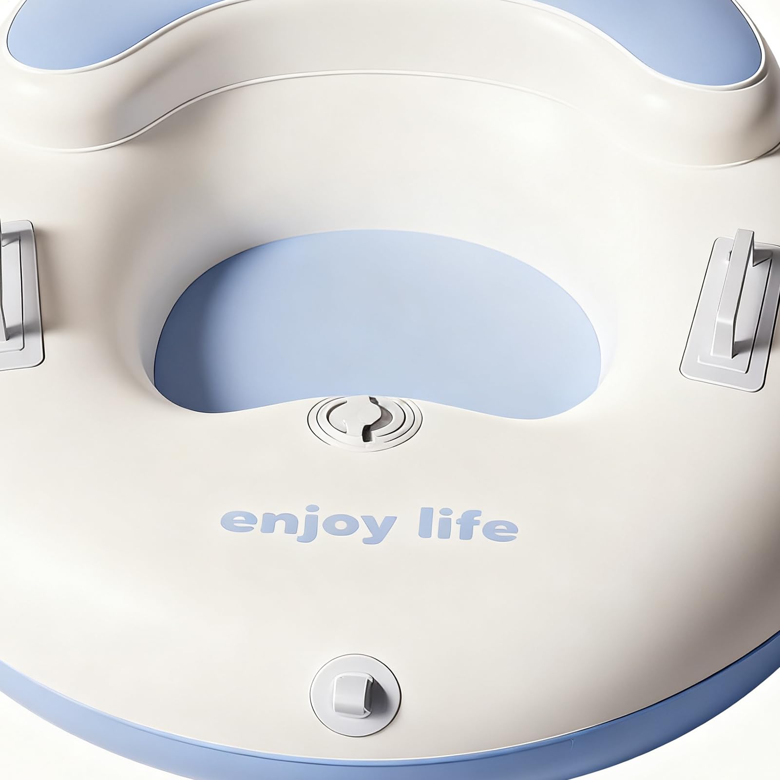 Bouées De Neige pour Jouet De Luge Gonflable pour l'hiver avec Poignées | Bouées De Luge Gonflables Pour Jardin Arrière Cour Parc Terrain De Extérieur Ferme Collines