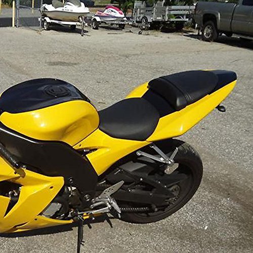 Amazon.com: ZXMOTO Motorcycle Rear Pillion Passenger Seat for